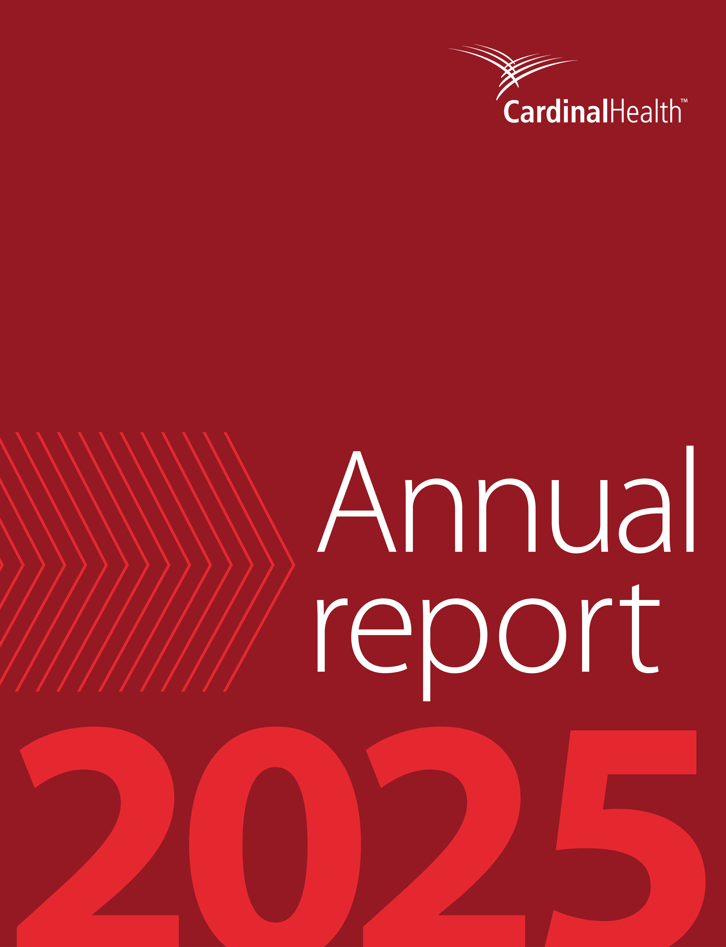 Cardinal Health Annual Report — page 1