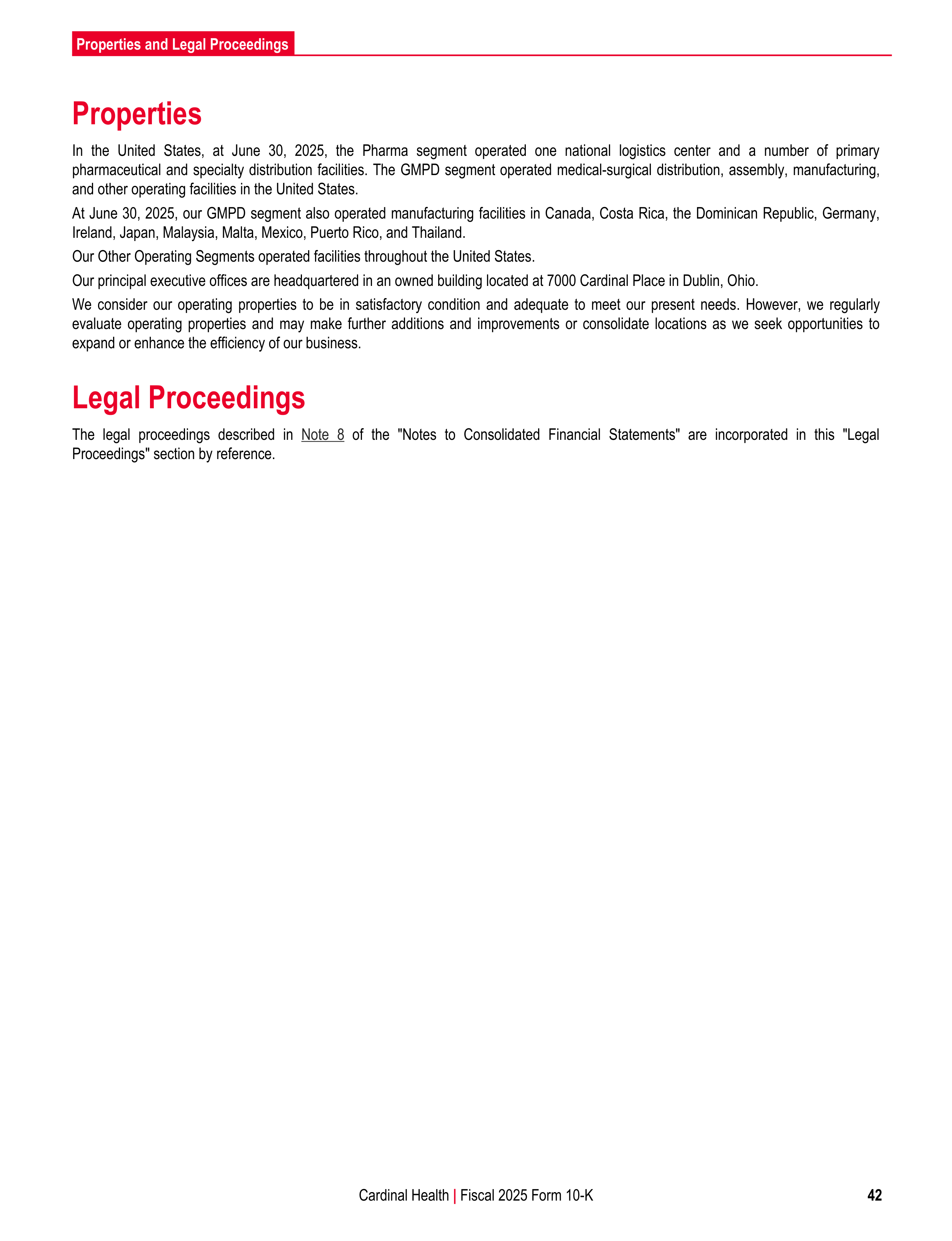 Cardinal Health Annual Report — page 49