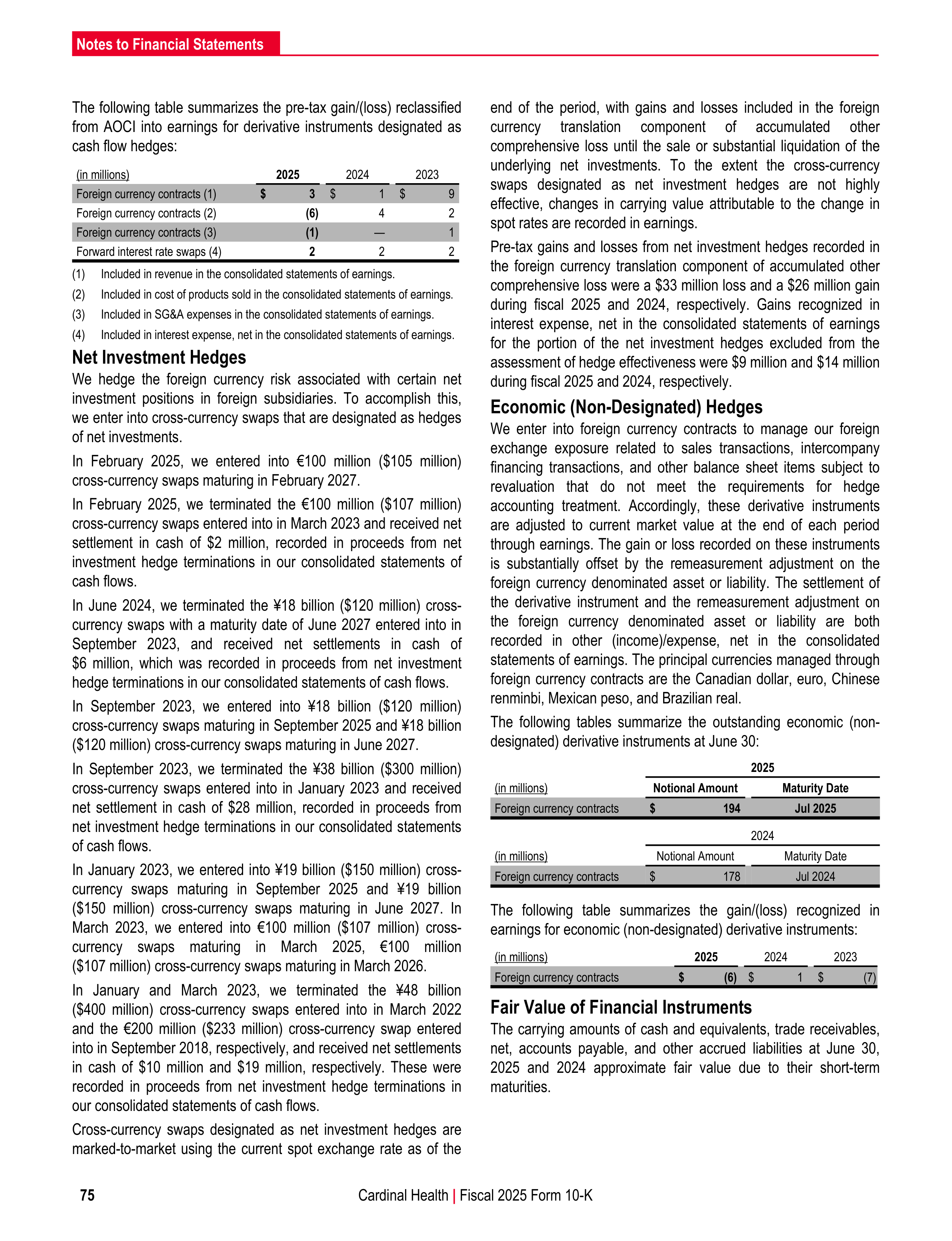 Cardinal Health Annual Report — page 82