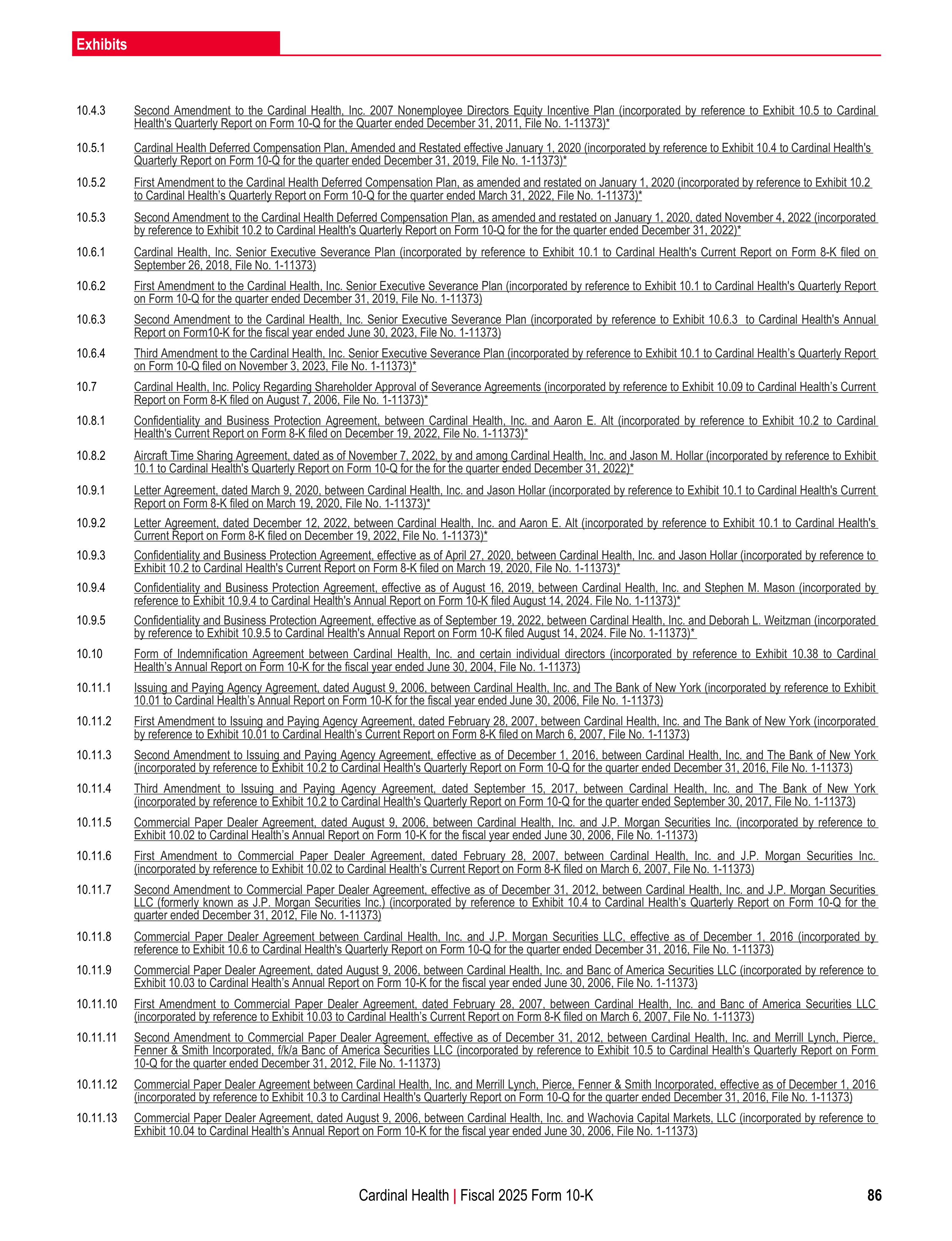 Cardinal Health Annual Report — page 93