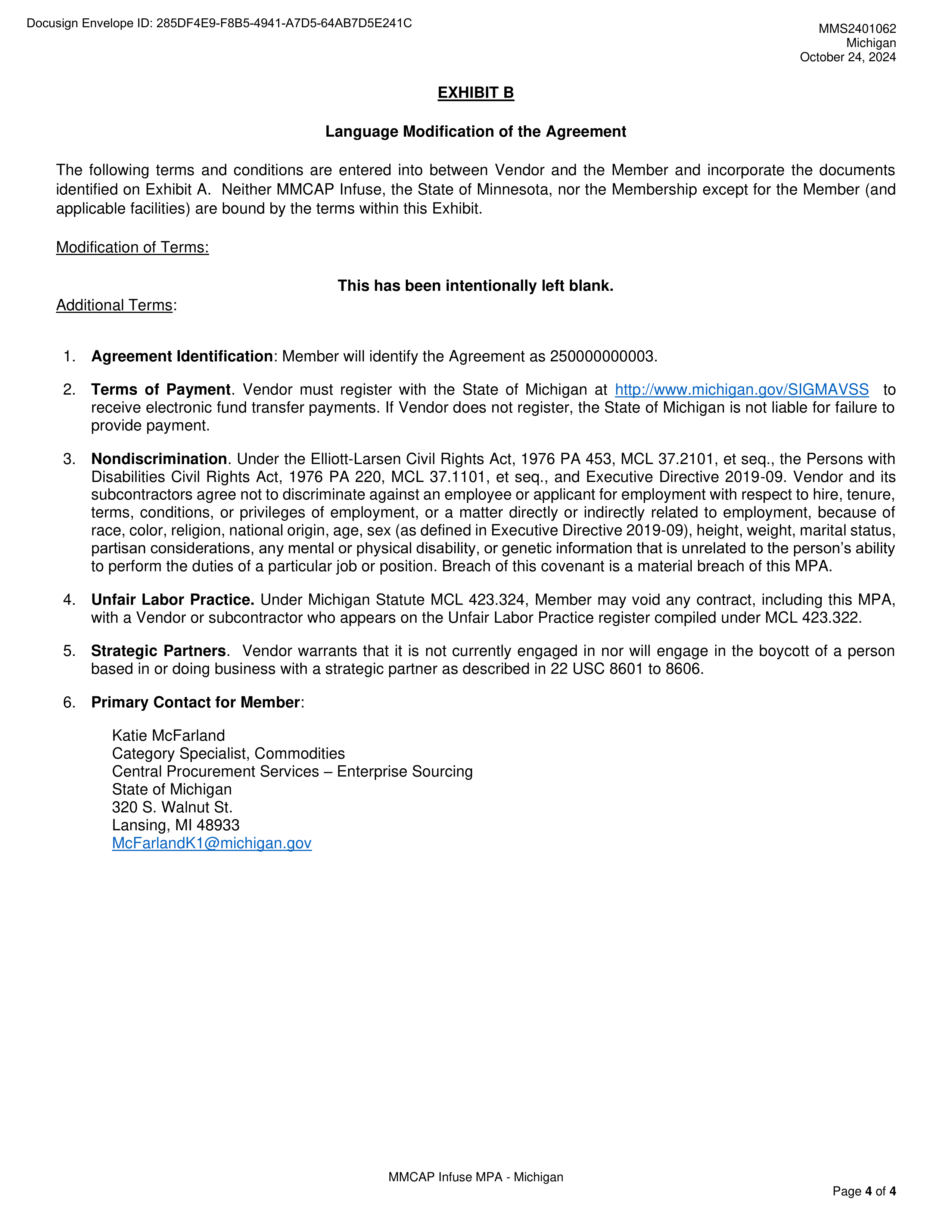 Cardinal Health Contract Change — page 10