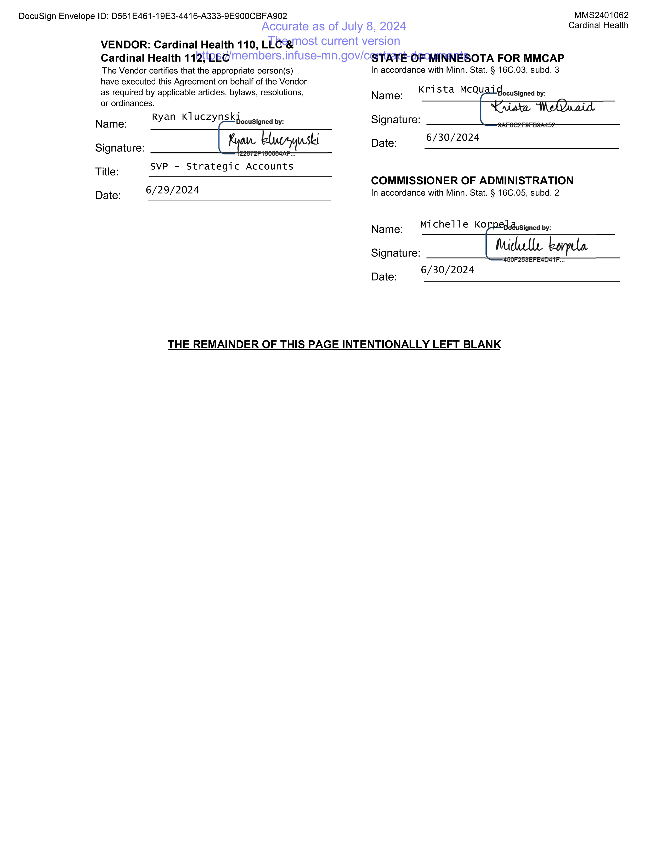 Cardinal Health Contract Change — page 44