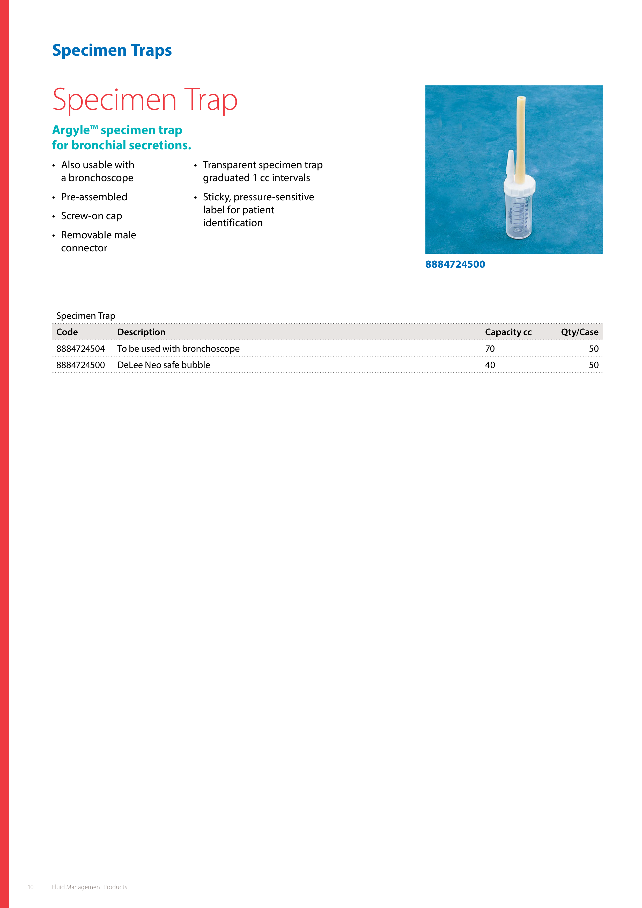 Cardinal Health Fluid Management Suction Brochure — page 10
