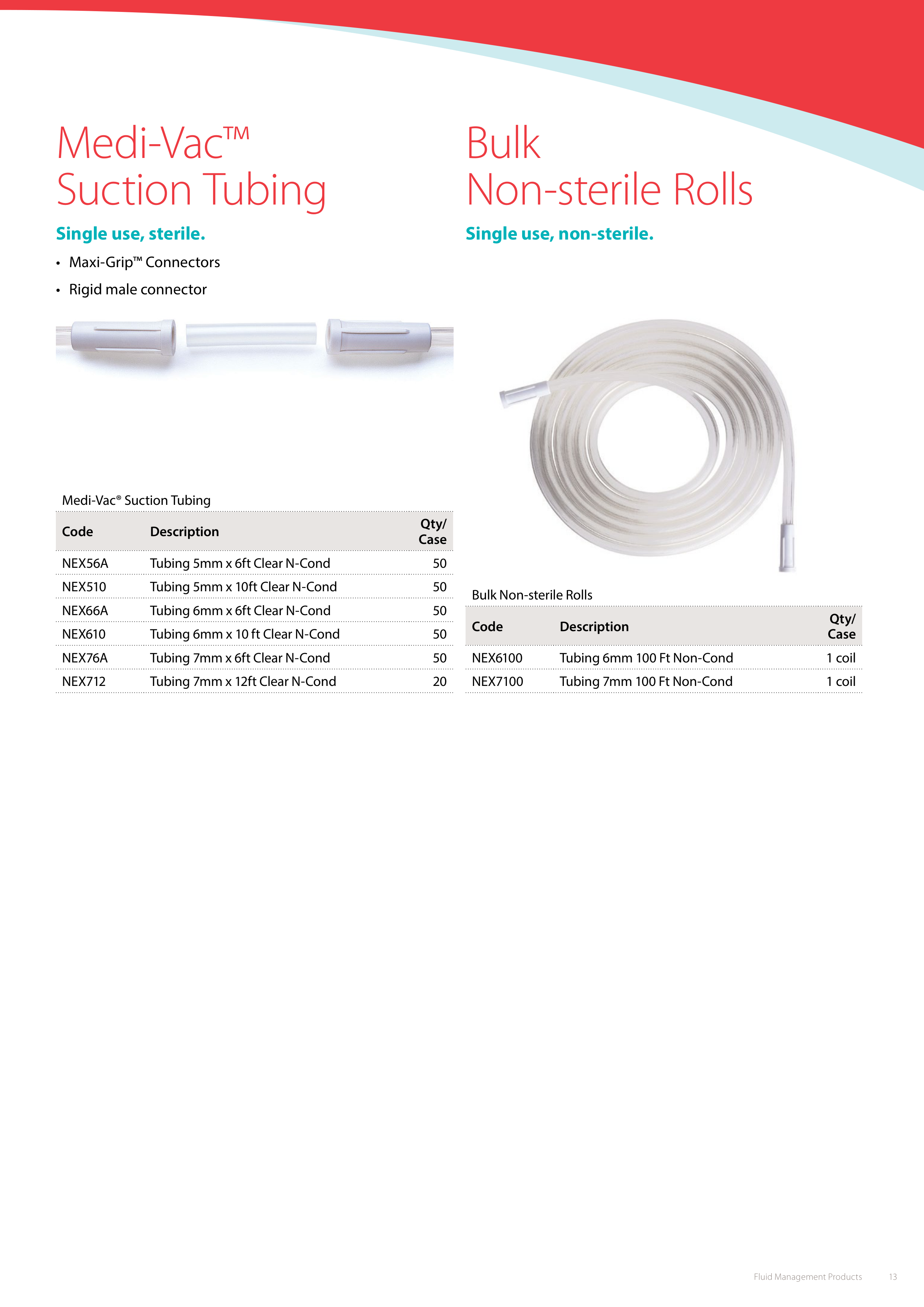 Cardinal Health Fluid Management Suction Brochure — page 13