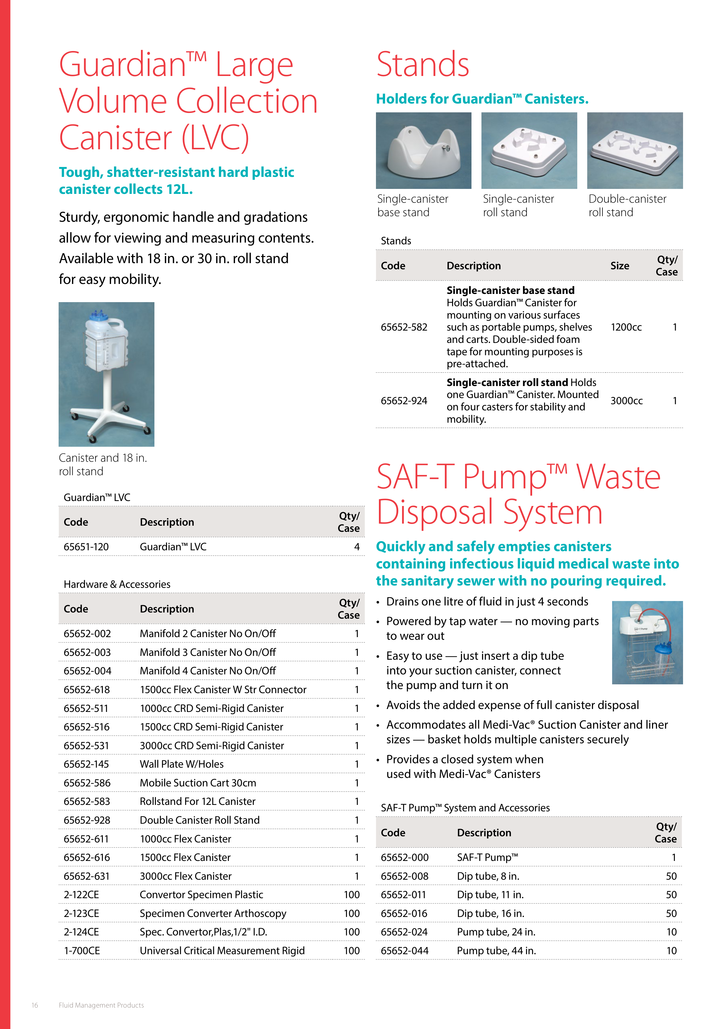 Cardinal Health Fluid Management Suction Brochure — page 16