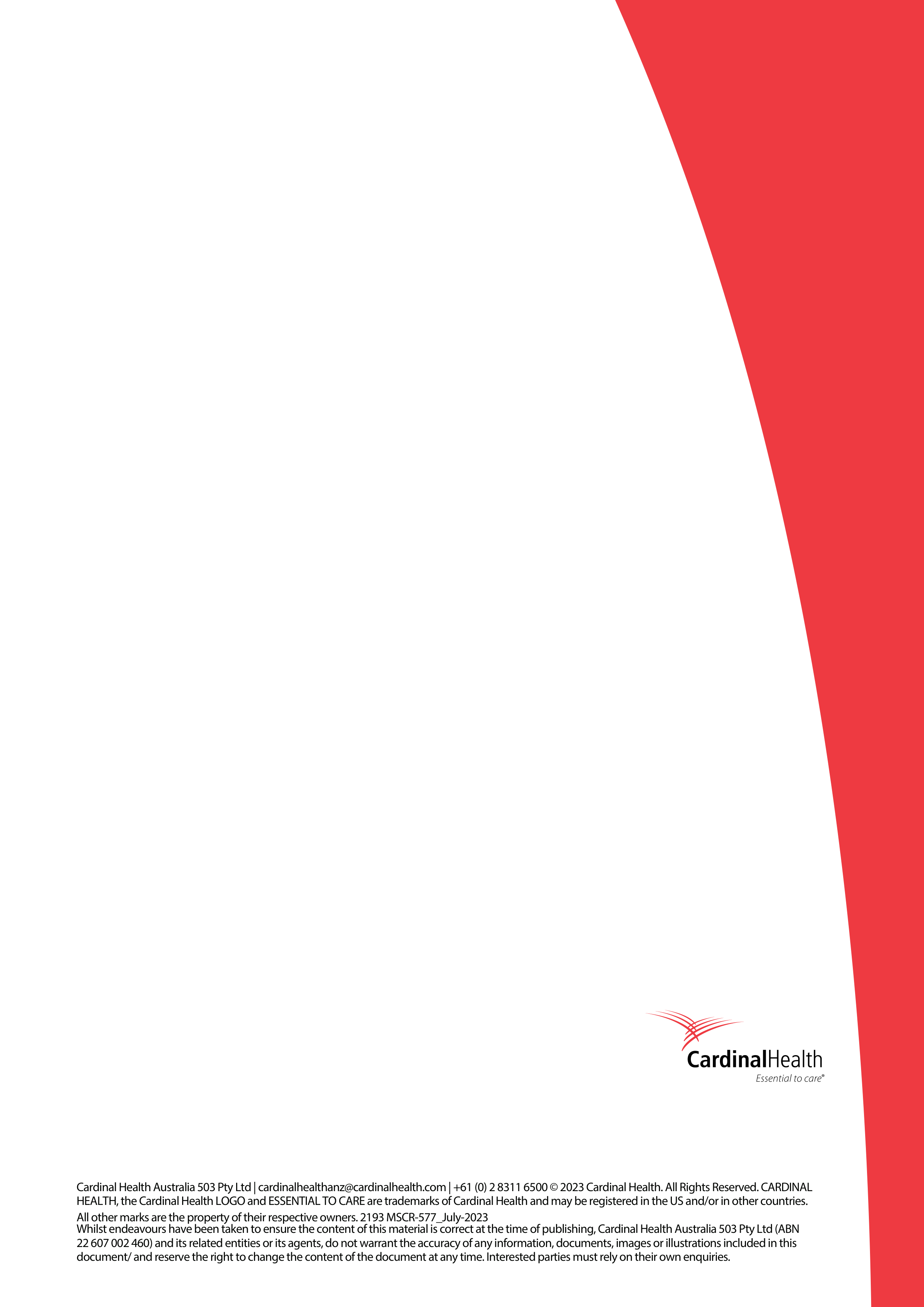 Cardinal Health Fluid Management Suction Brochure — page 24