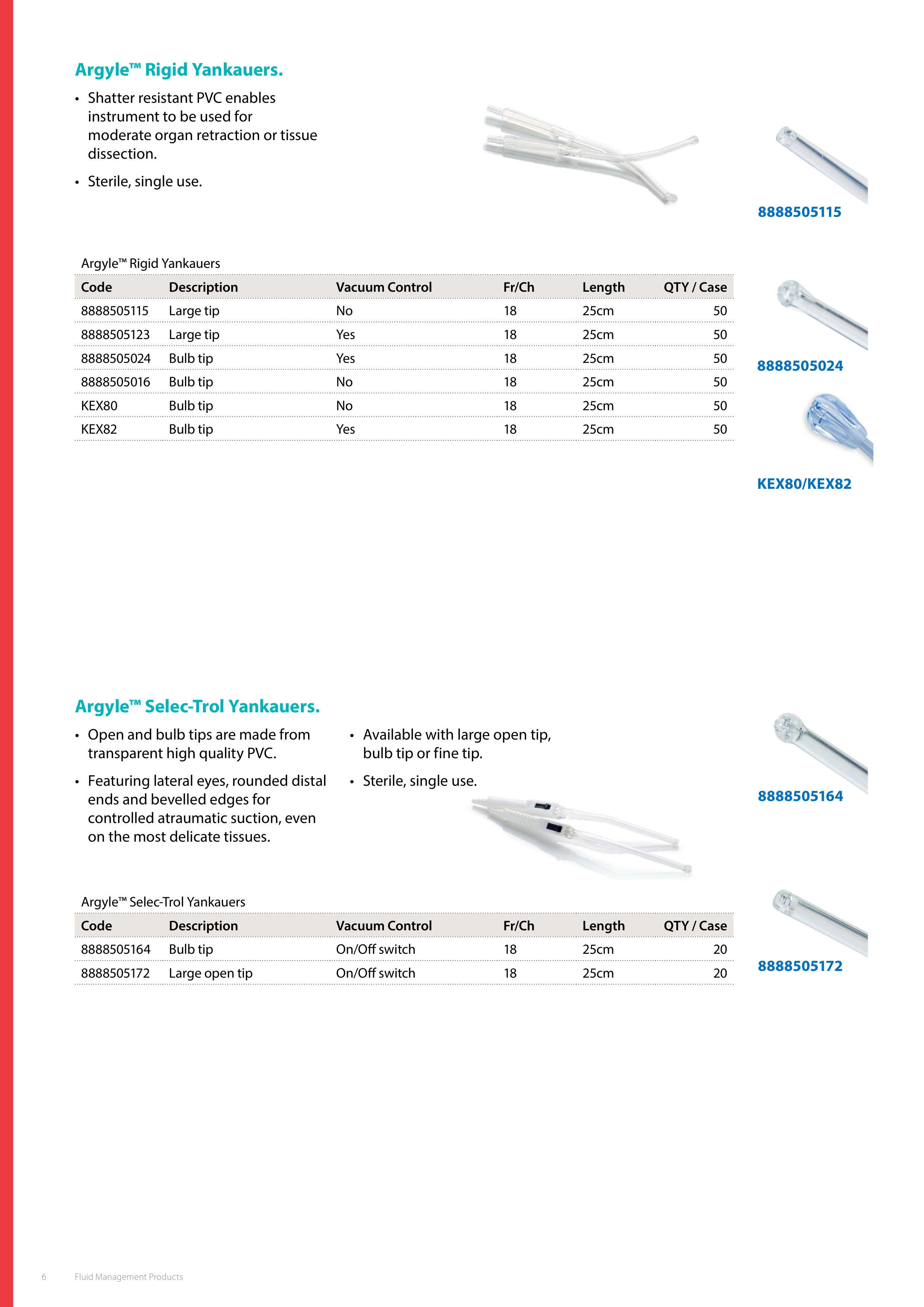 Cardinal Health Fluid Management Suction Brochure — page 6