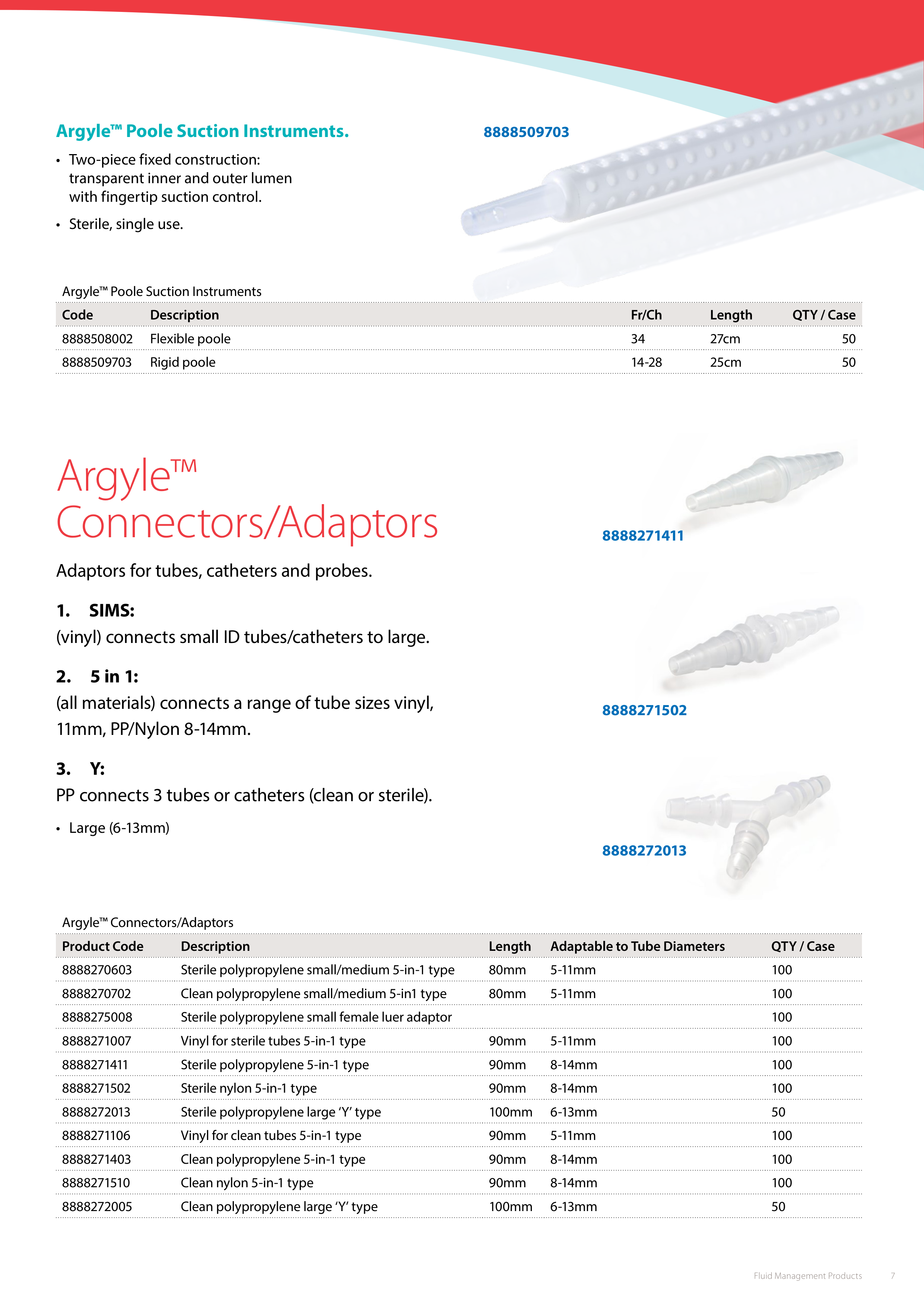 Cardinal Health Fluid Management Suction Brochure — page 7