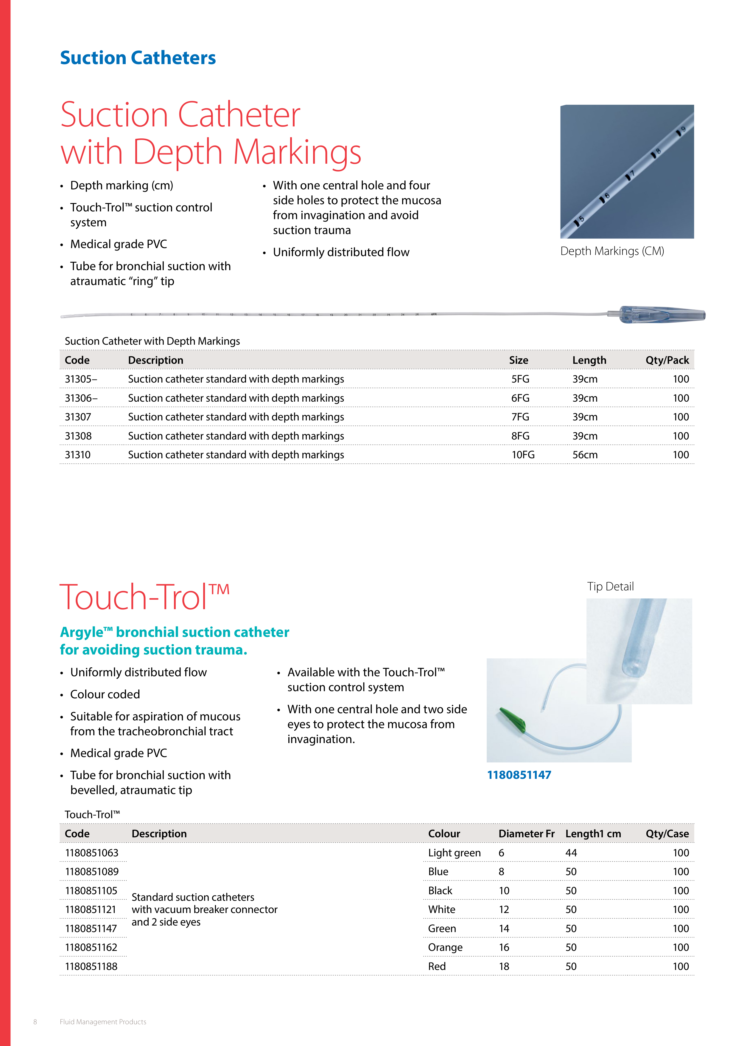 Cardinal Health Fluid Management Suction Brochure — page 8