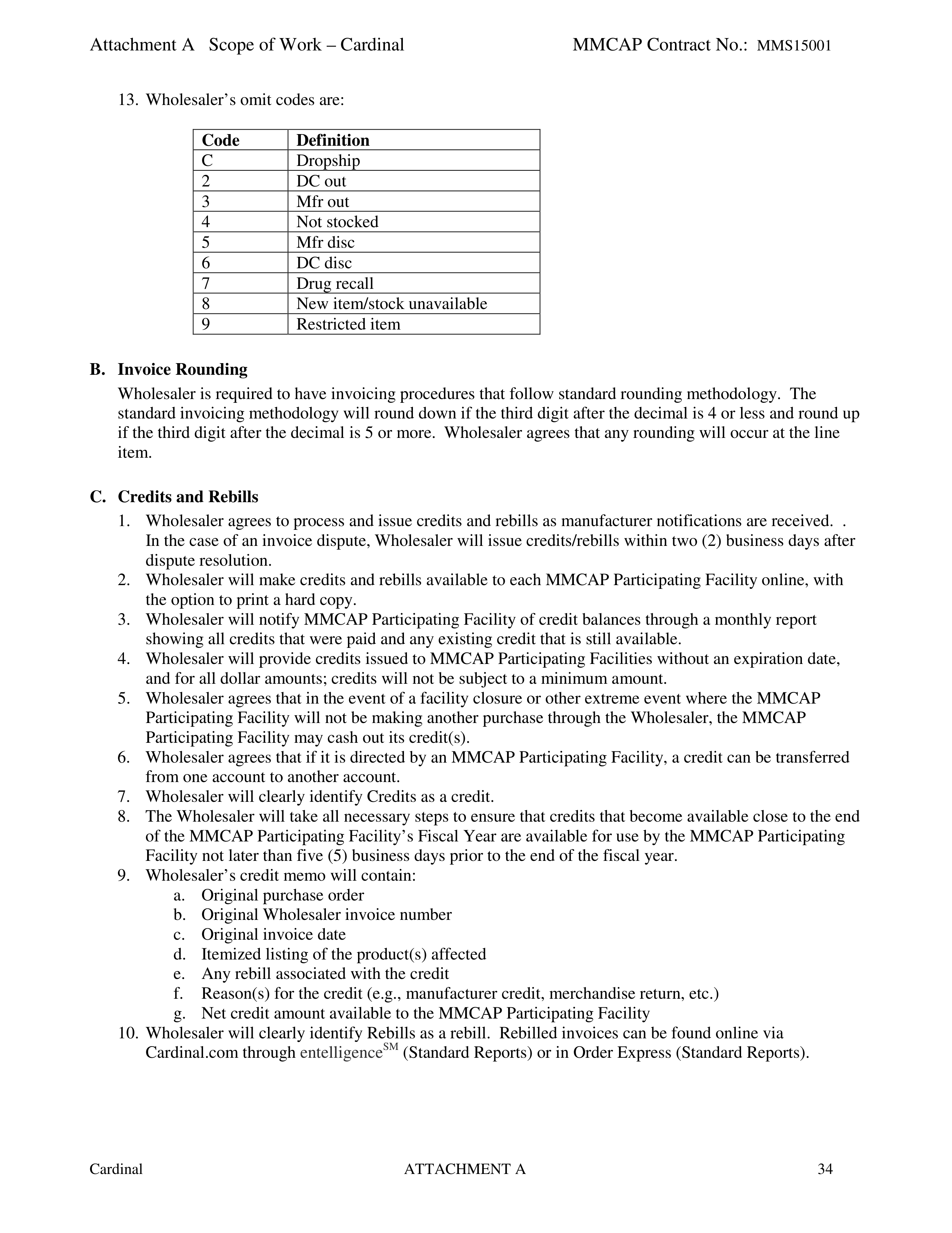 Cardinal Health Pharmaceutical Wholesaler Services Contract — page 48