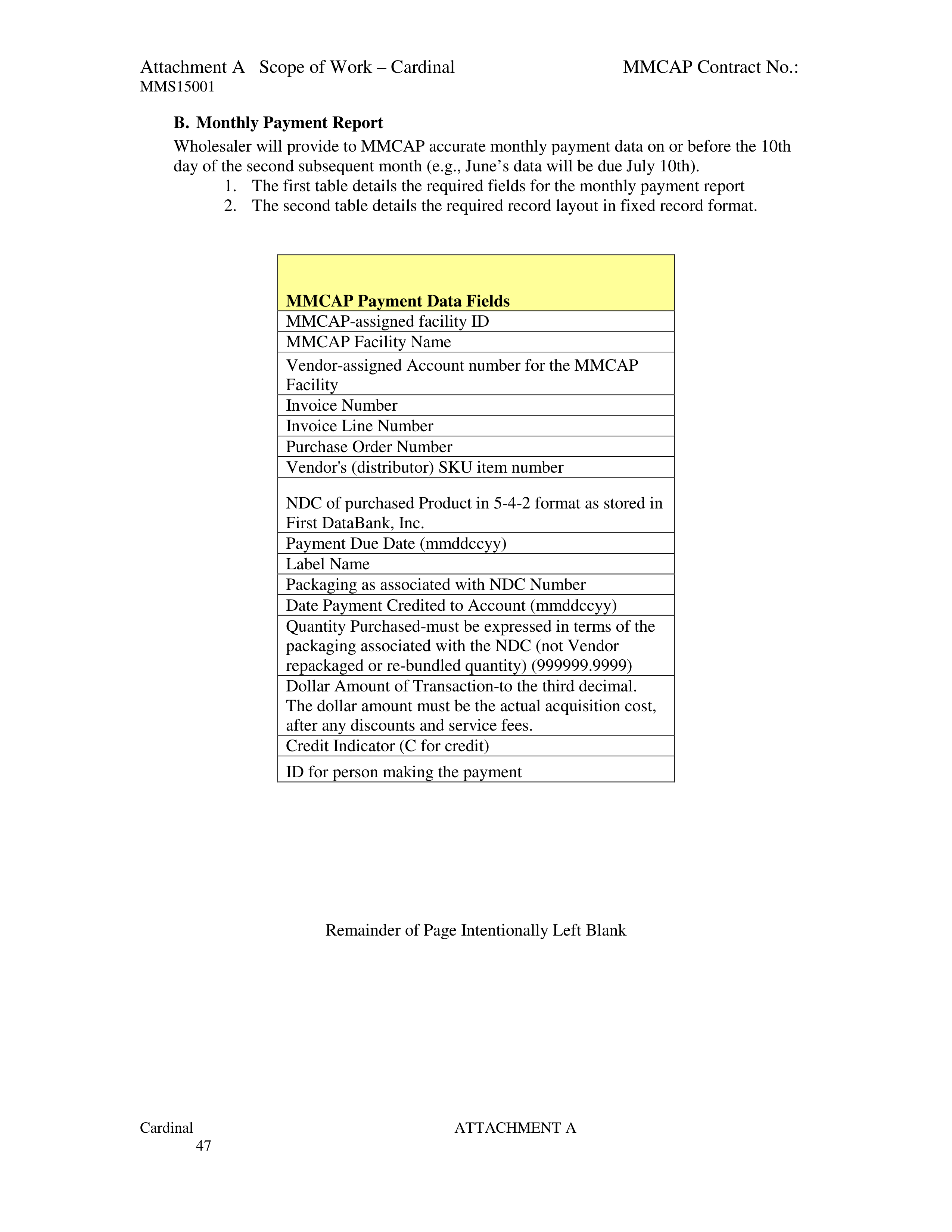 Cardinal Health Pharmaceutical Wholesaler Services Contract — page 61