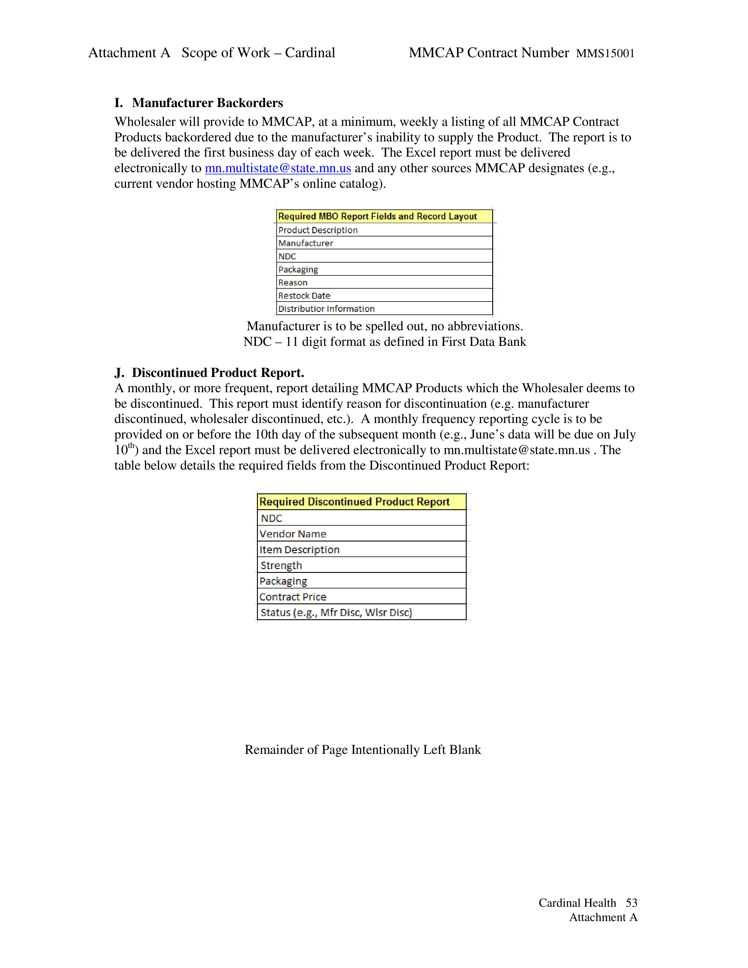 Cardinal Health Pharmaceutical Wholesaler Services Contract — page 67
