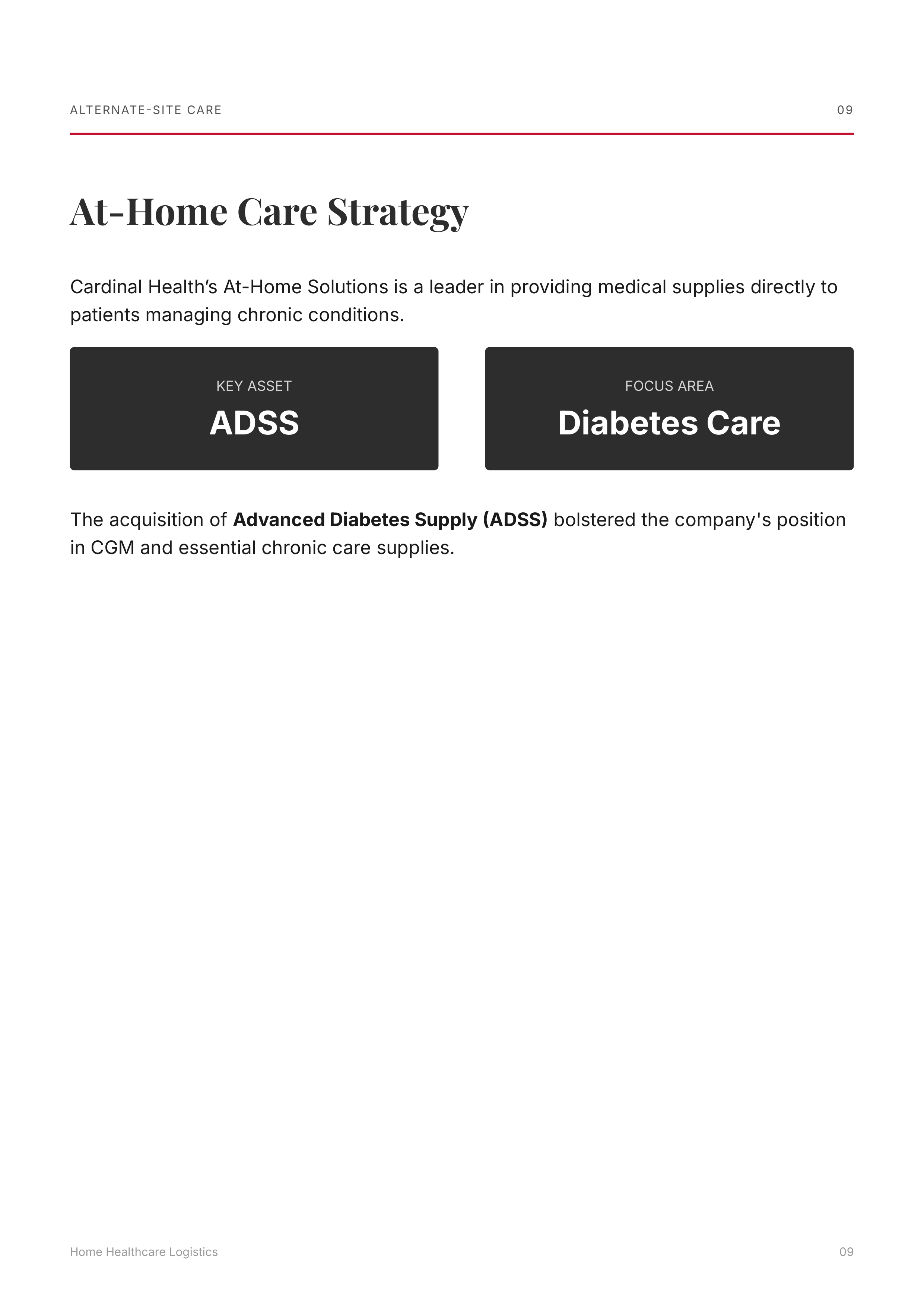 Cardinal Health Pharmaceutical and Specialty Solutions Portfolio — page 9