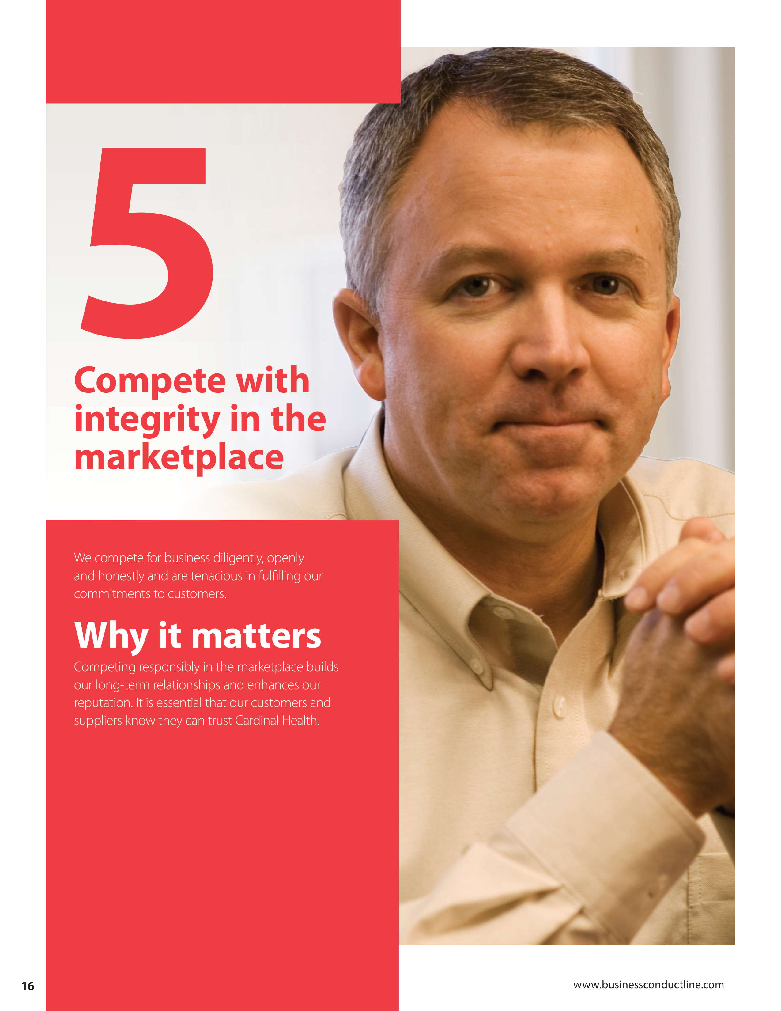 Cardinal Health Standards of Business Conduct Handbook — page 17