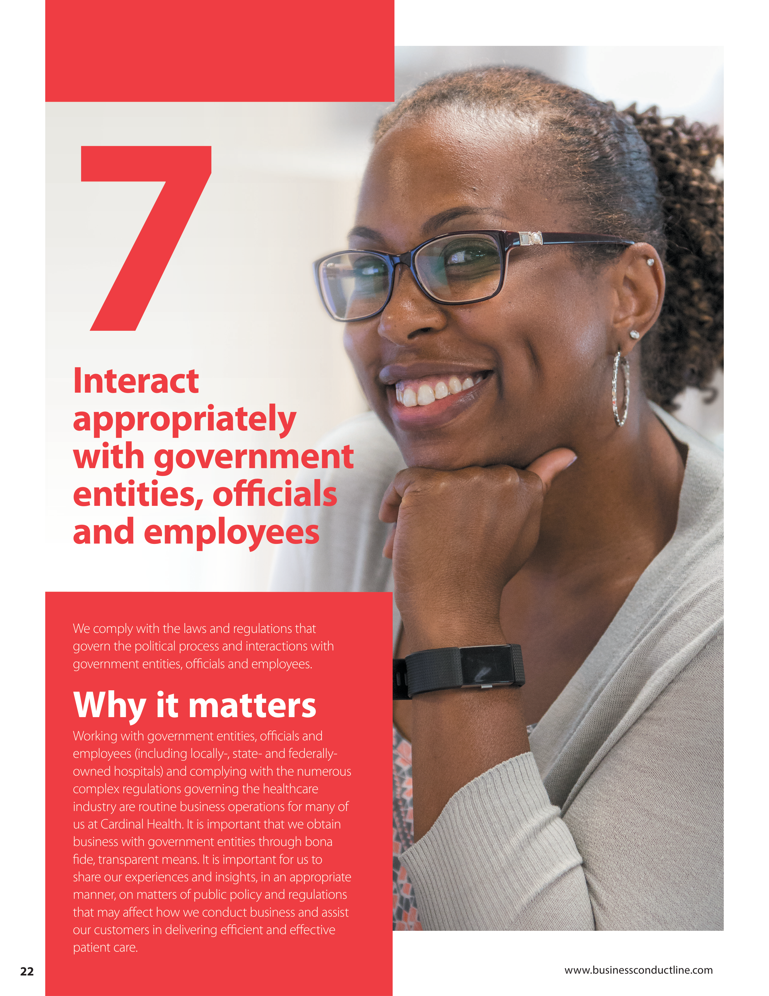 Cardinal Health Standards of Business Conduct Handbook — page 23