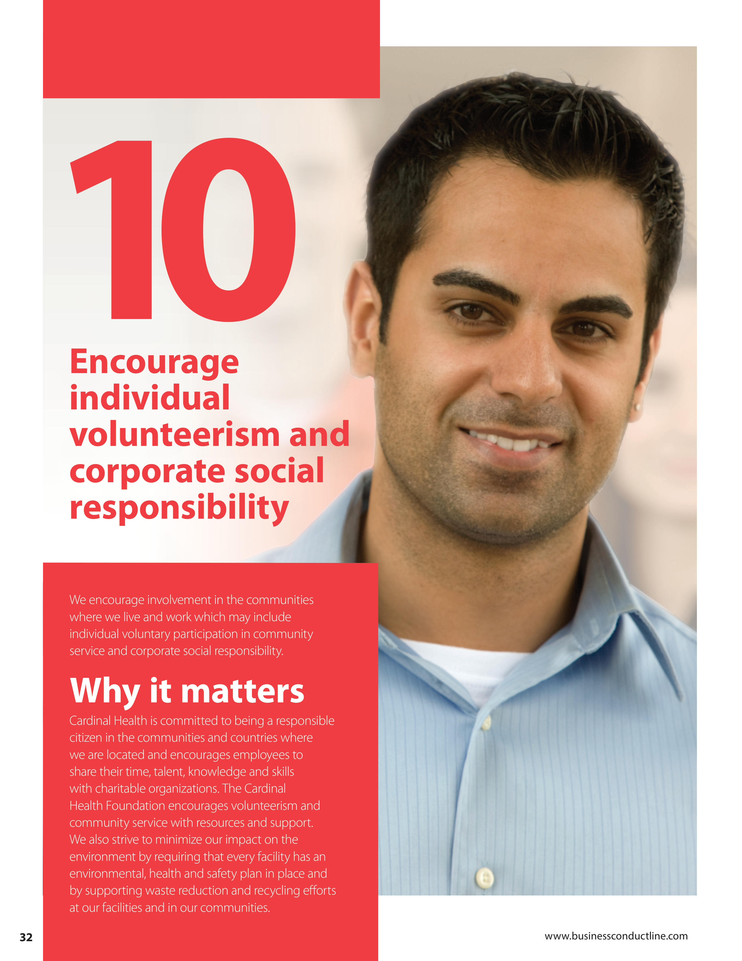 Cardinal Health Standards of Business Conduct Handbook — page 33