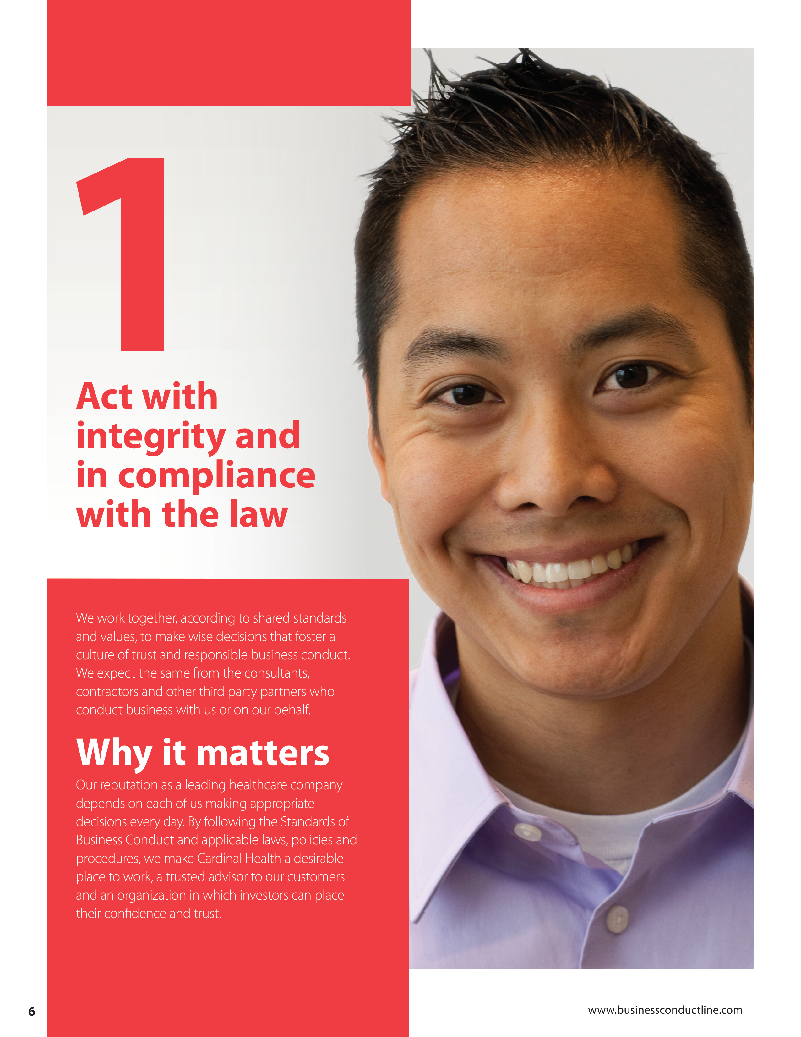 Cardinal Health Standards of Business Conduct Handbook — page 7