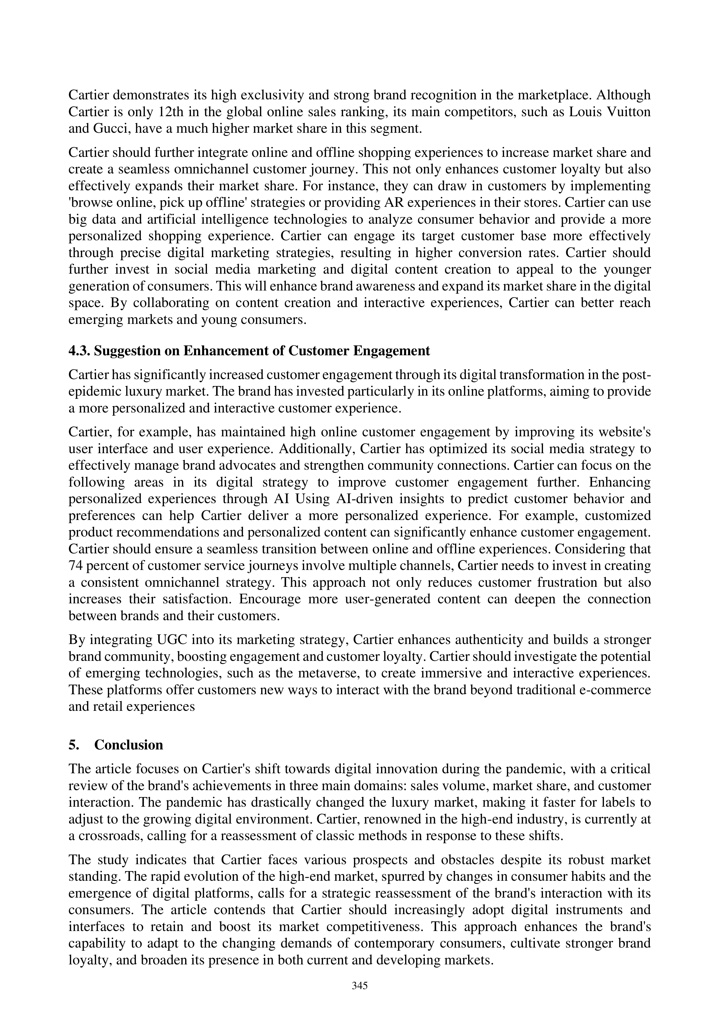 Cartier Marketing Strategy — page 6