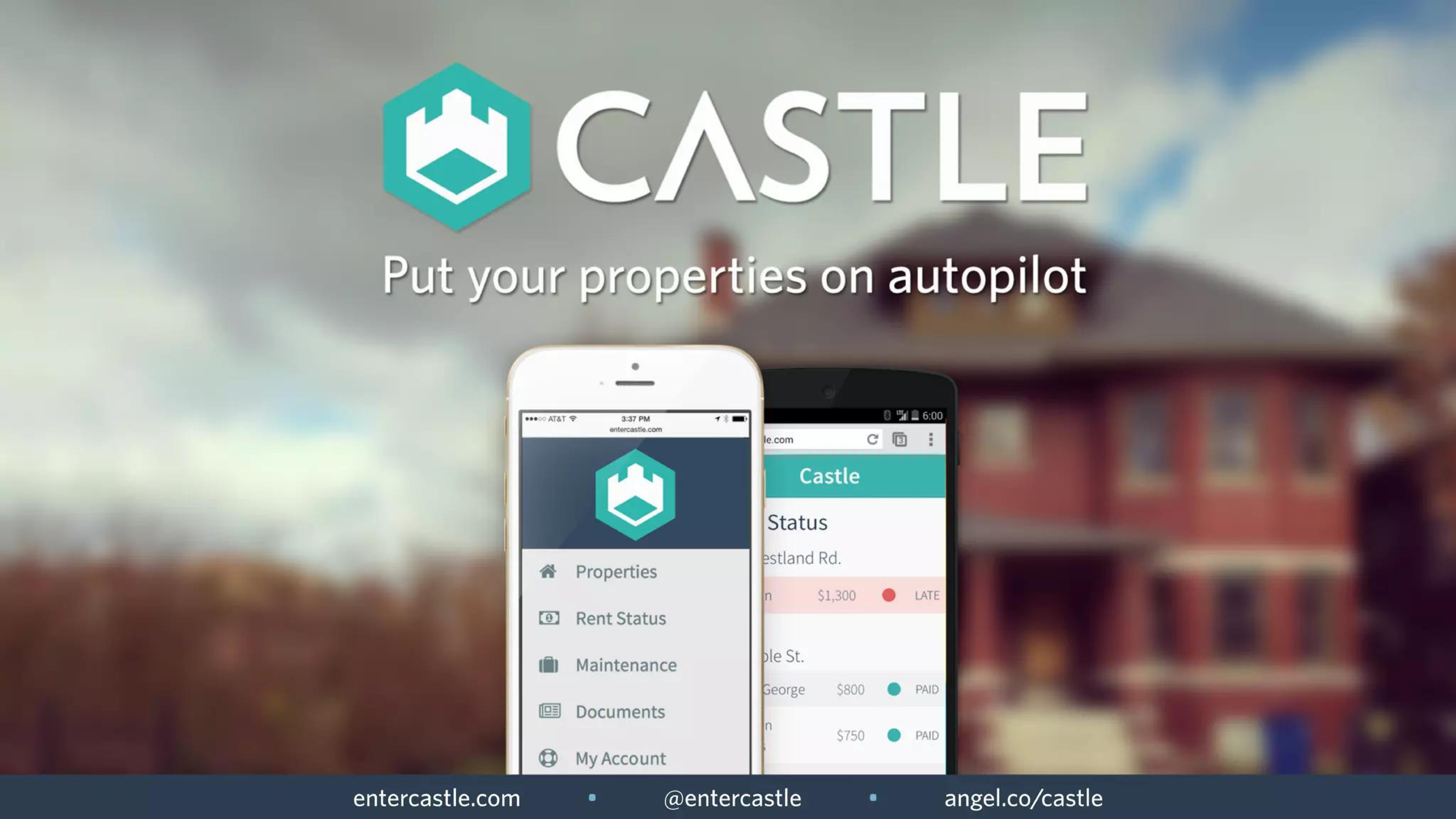 Castle Pitch Deck — page 1