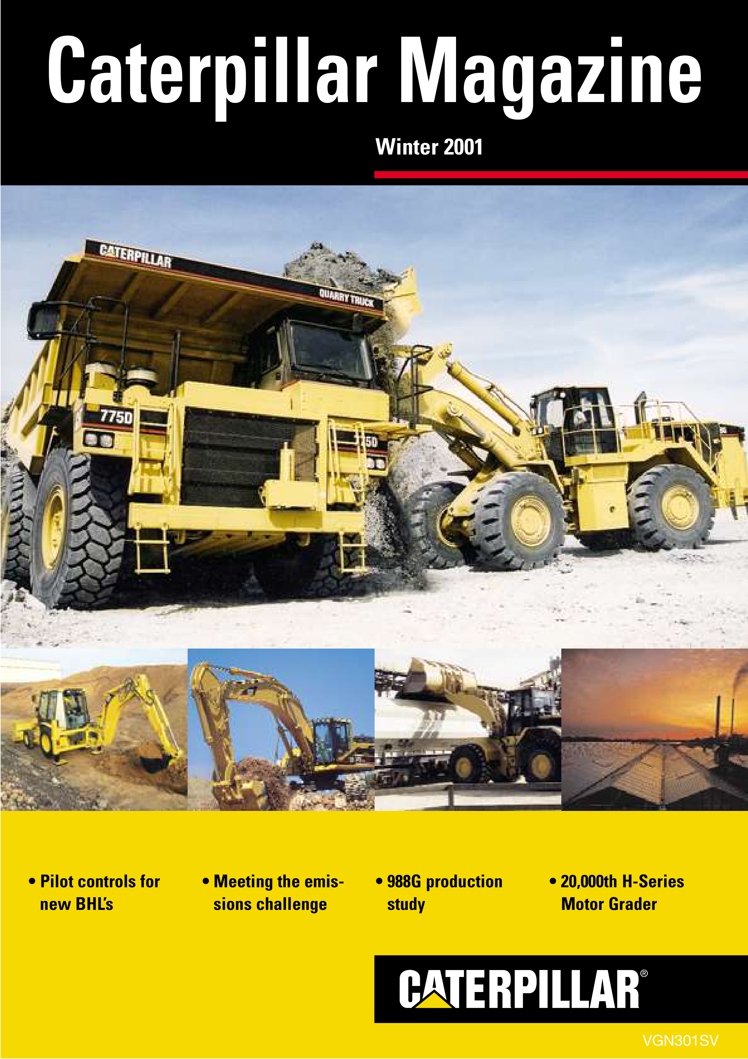 Caterpillar Heavy Equipment Magazine — page 1