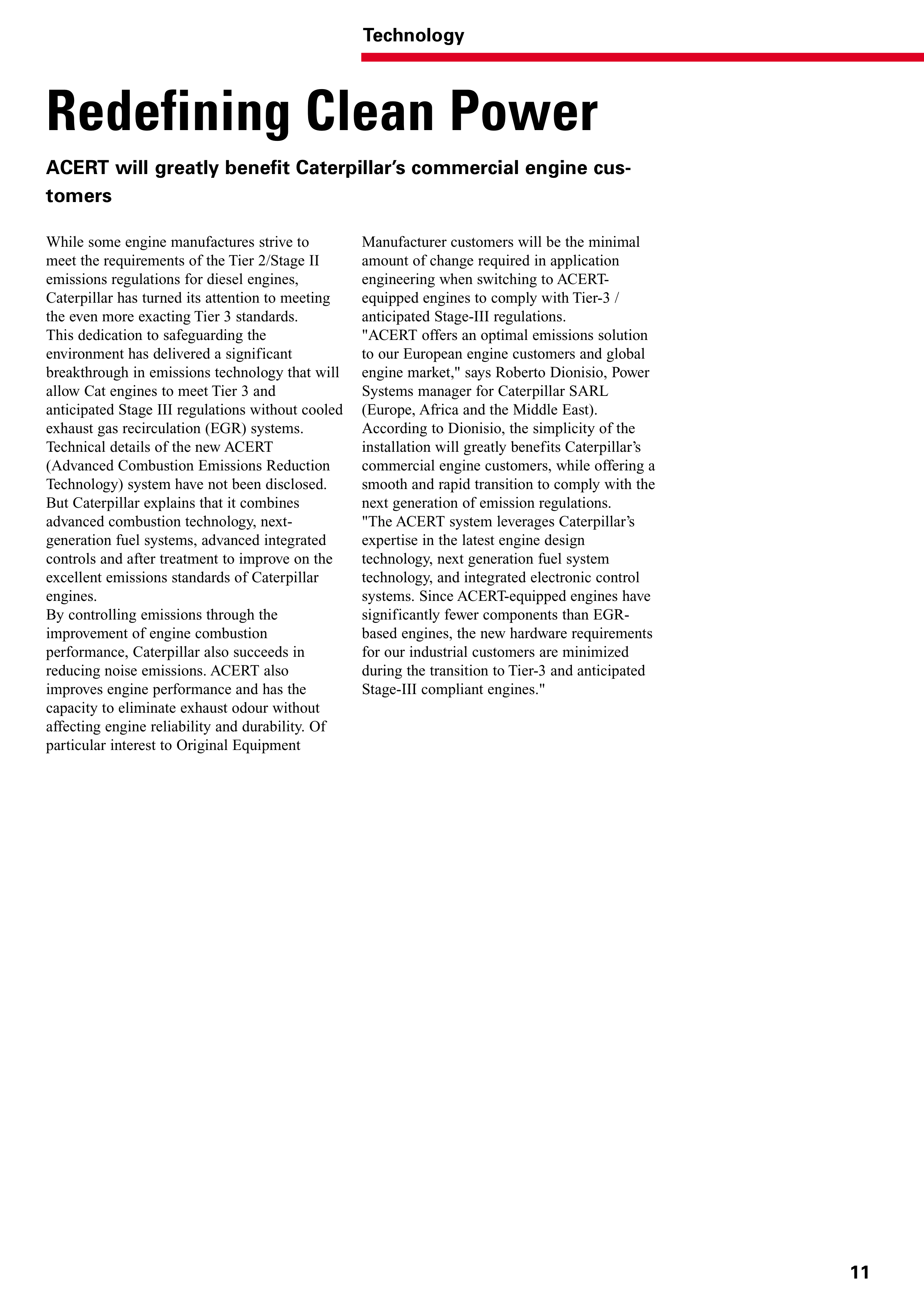 Caterpillar Heavy Equipment Magazine — page 11