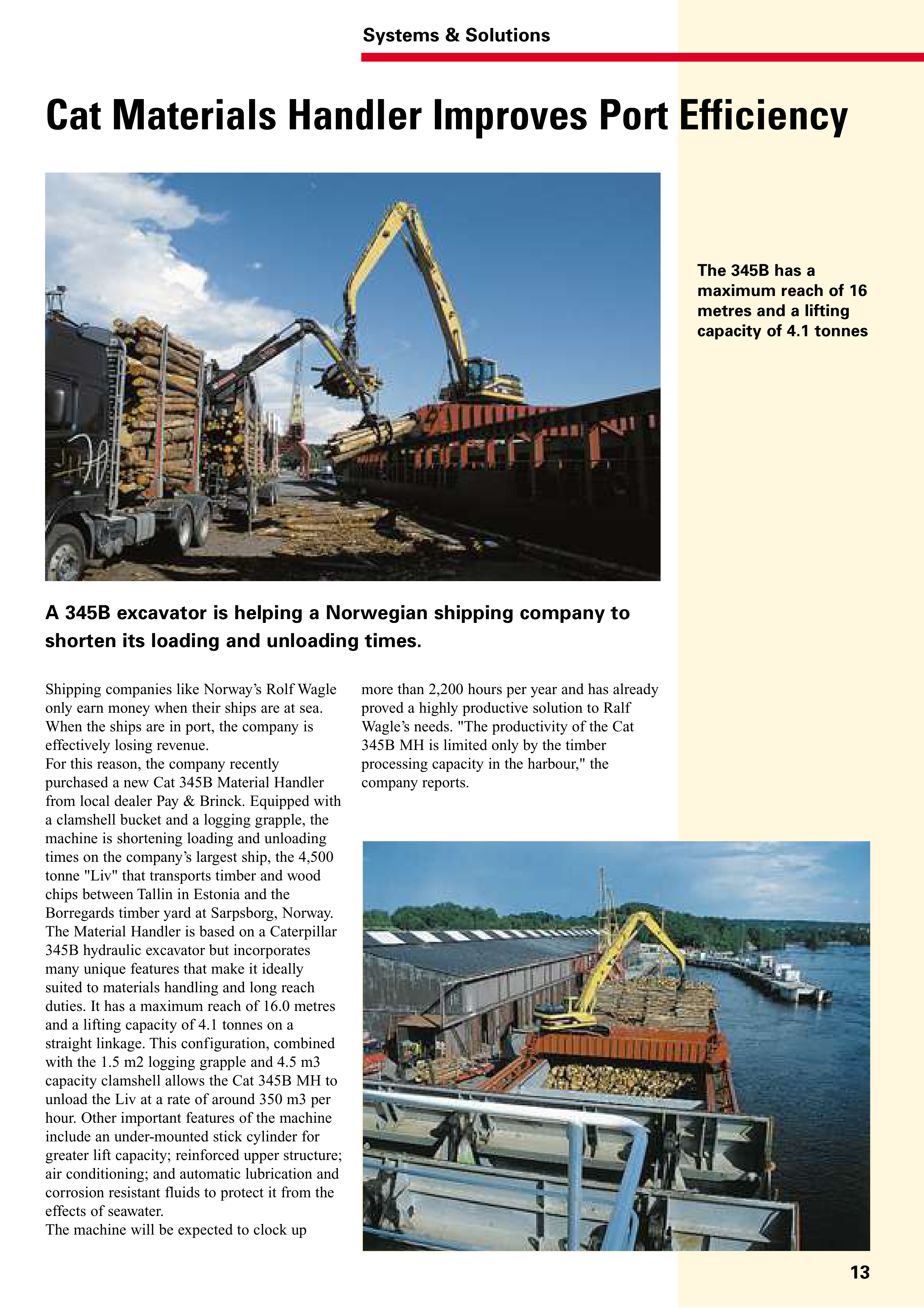 Caterpillar Heavy Equipment Magazine — page 13