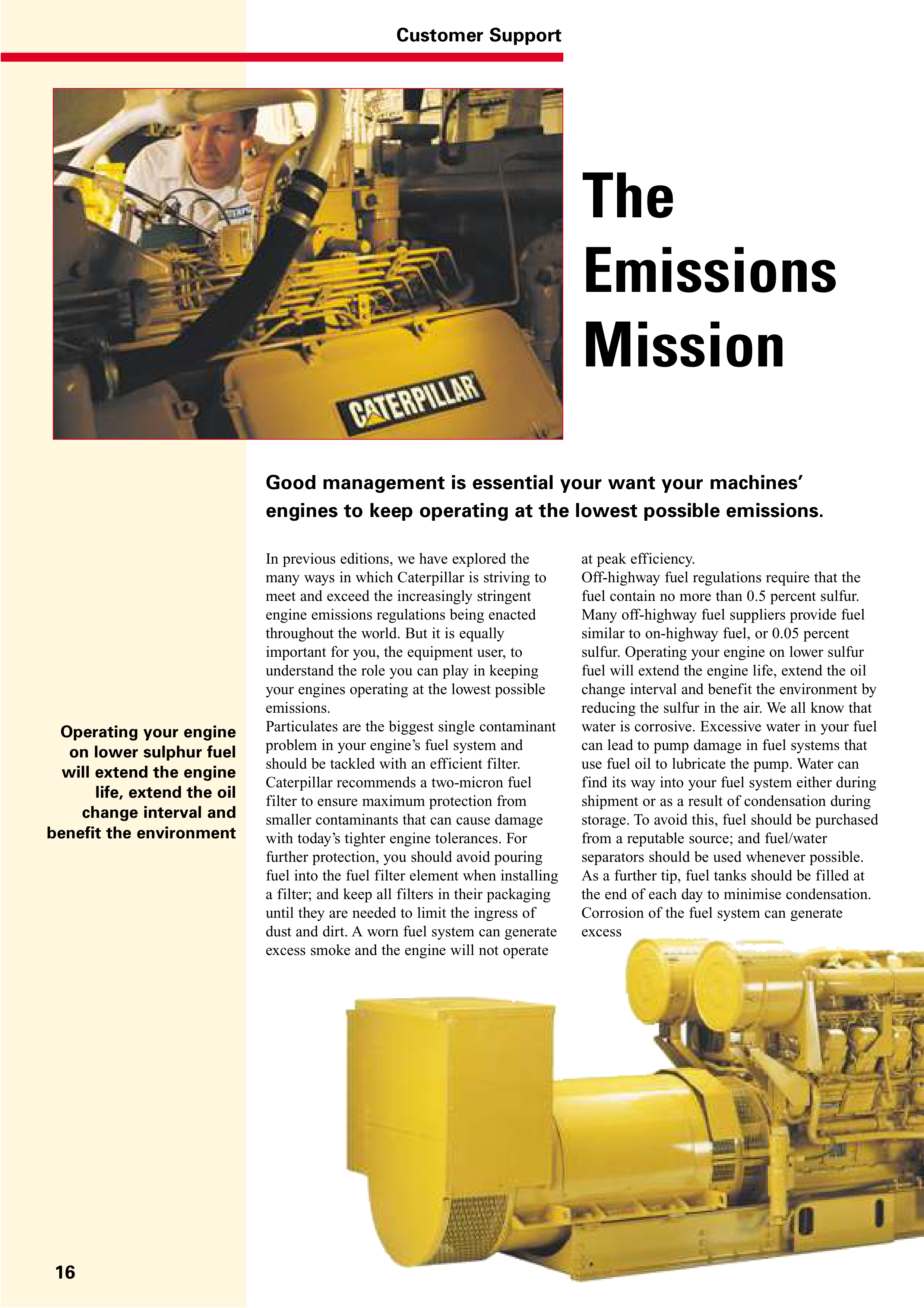 Caterpillar Heavy Equipment Magazine — page 16