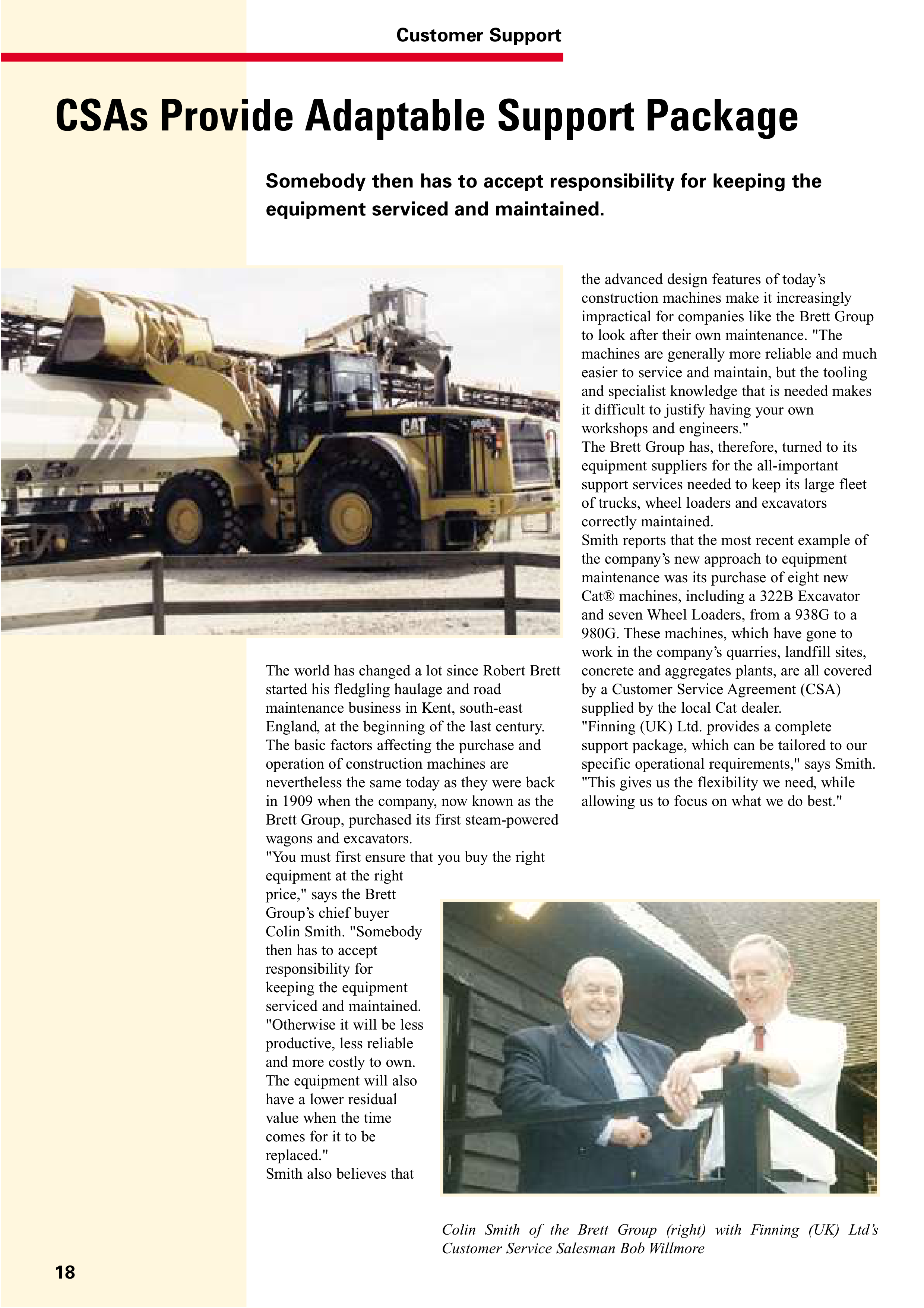 Caterpillar Heavy Equipment Magazine — page 18