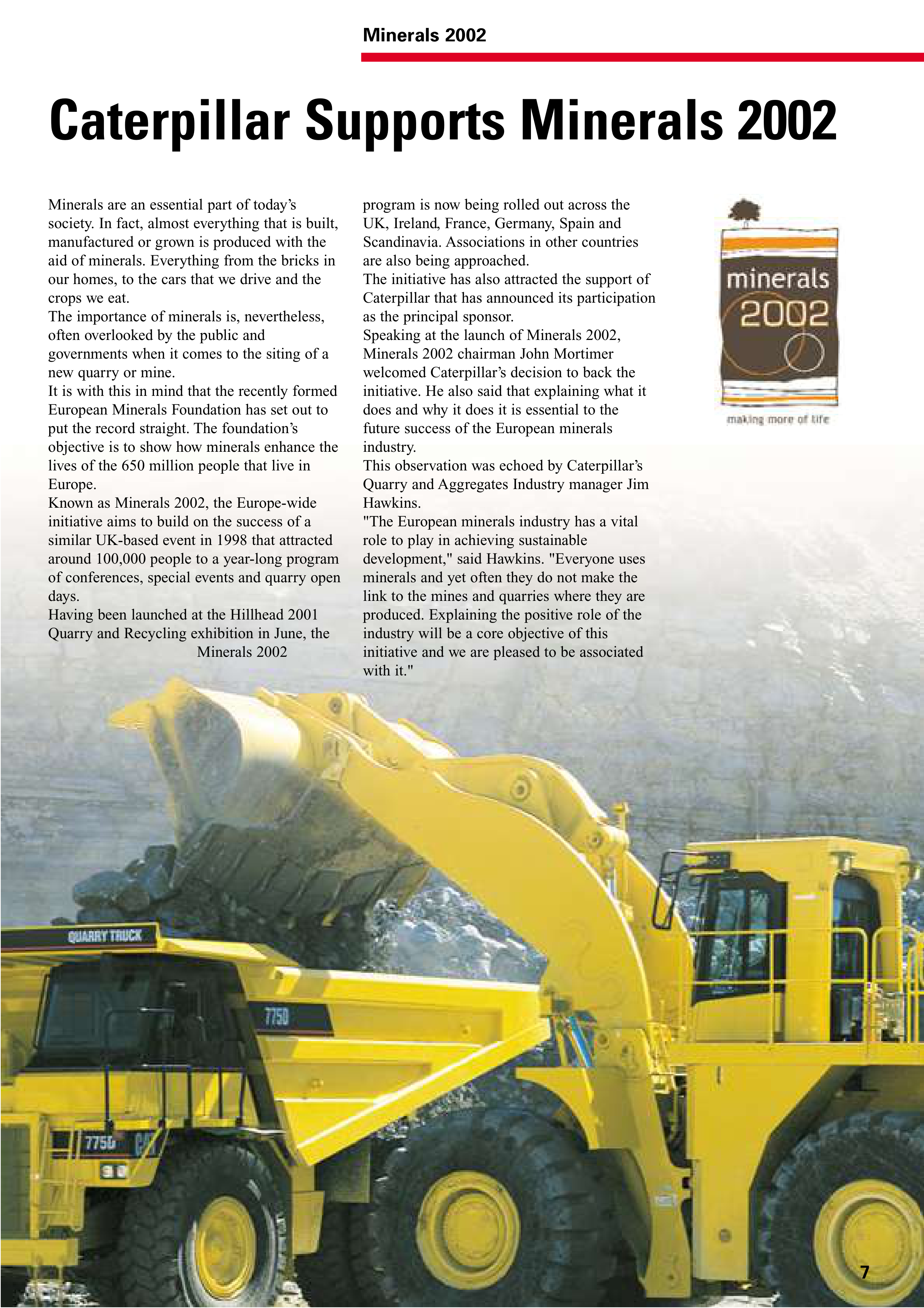 Caterpillar Heavy Equipment Magazine — page 7