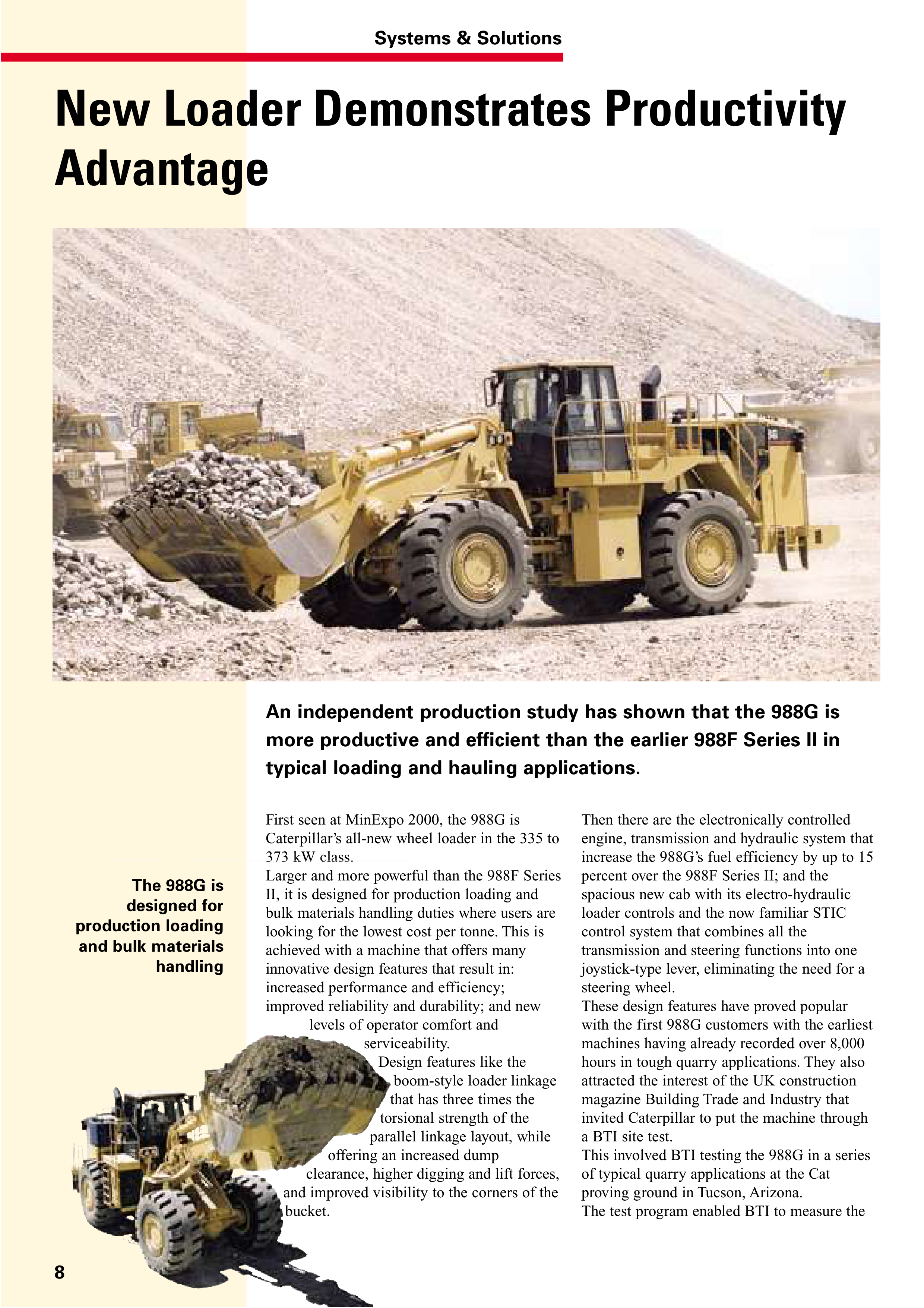 Caterpillar Heavy Equipment Magazine — page 8
