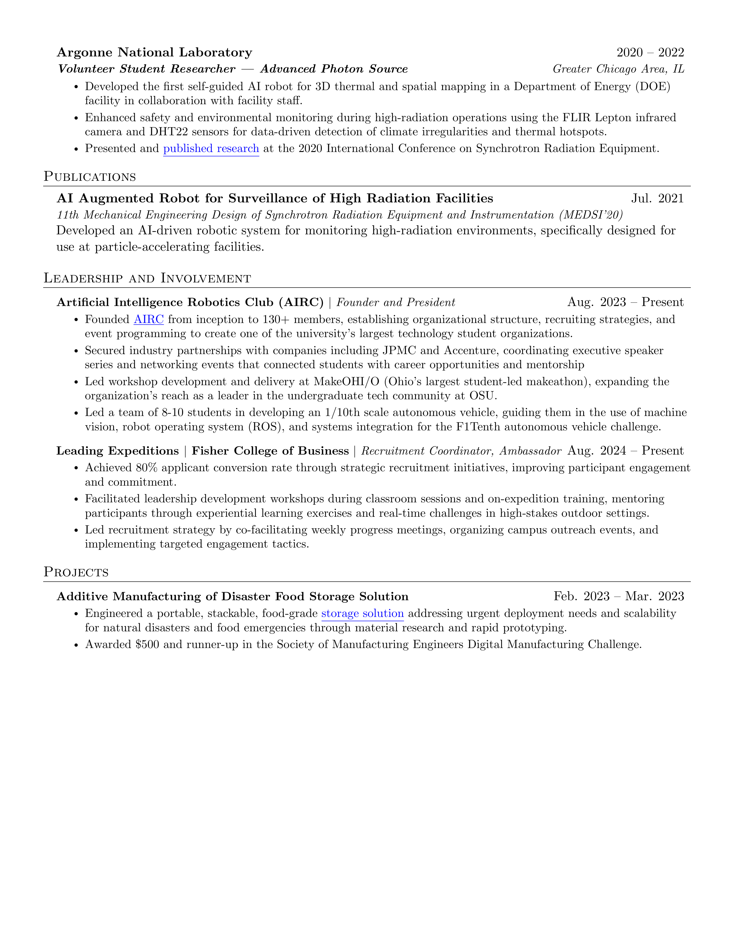 Caterpillar Manufacturing Engineer Resume — page 2