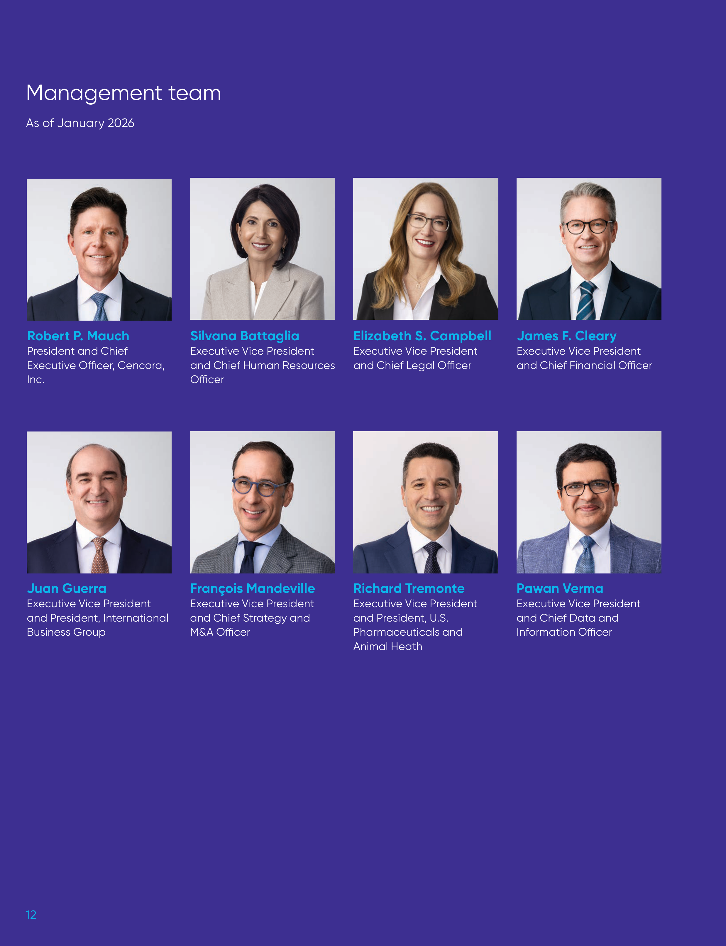 Cencora Annual Report — page 12