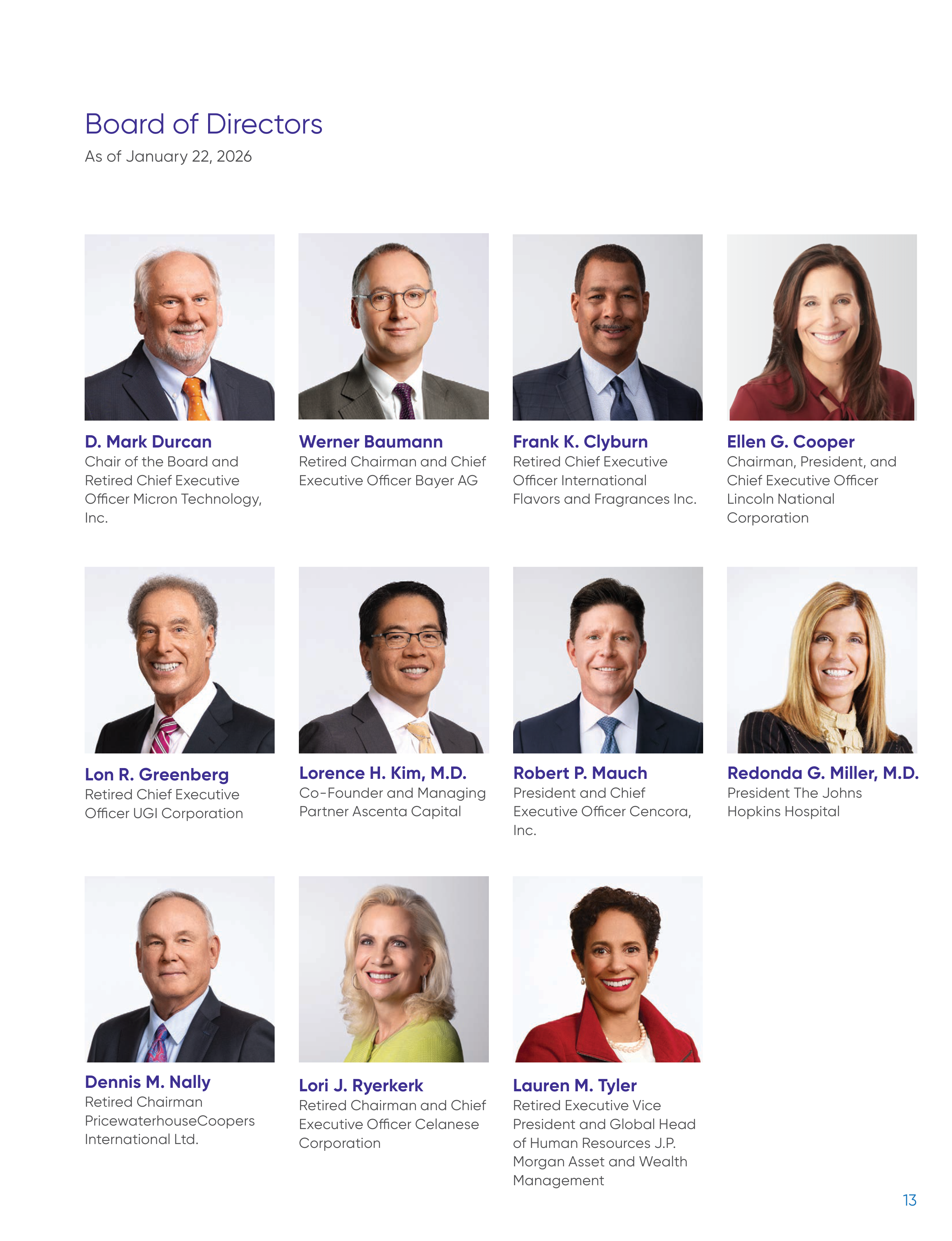 Cencora Annual Report — page 13