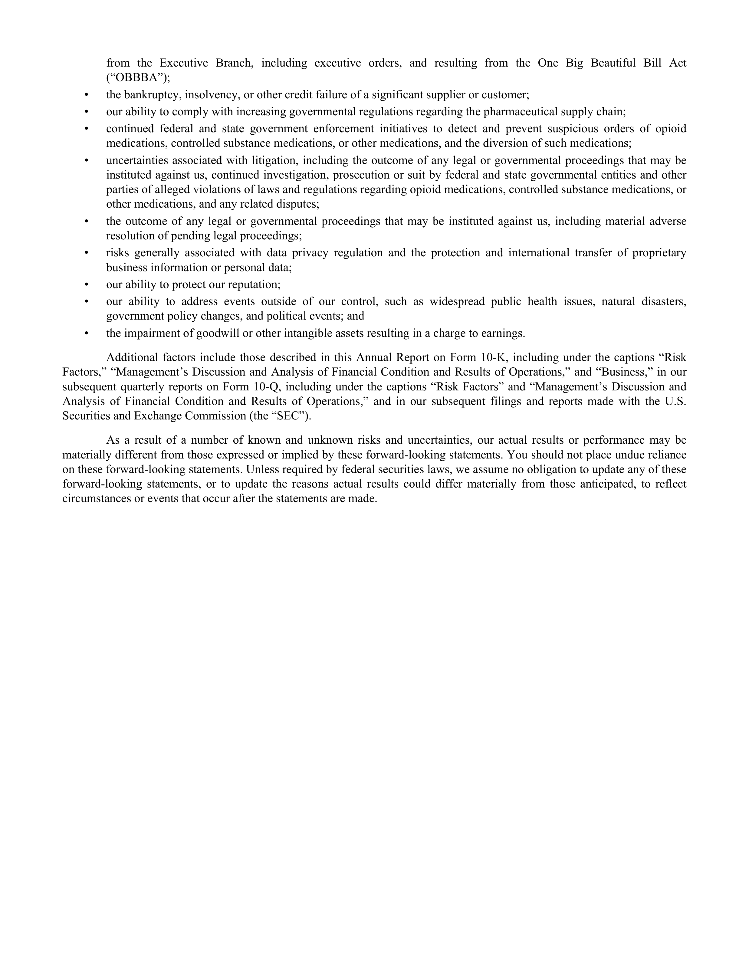 Cencora Annual Report — page 22