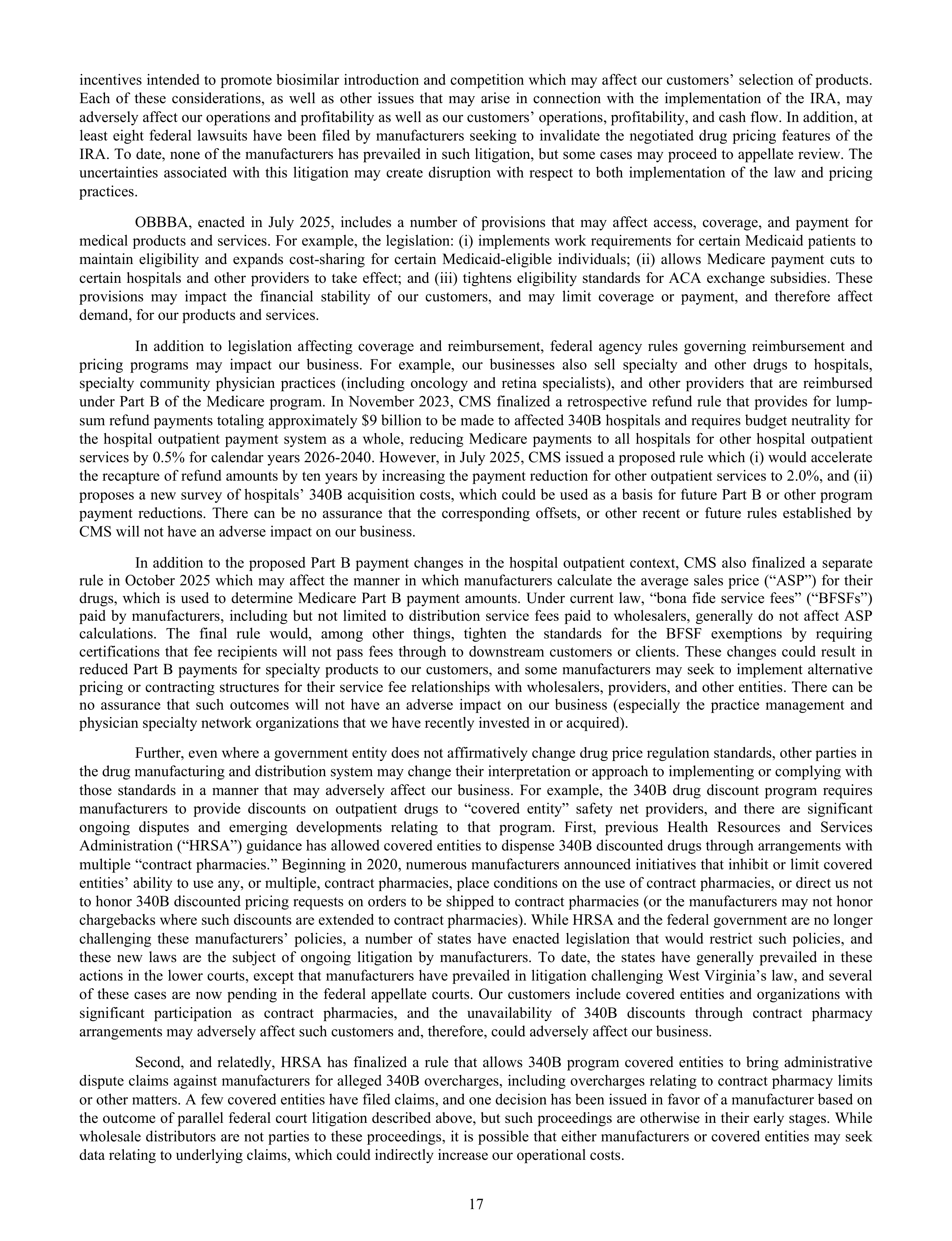 Cencora Annual Report — page 39