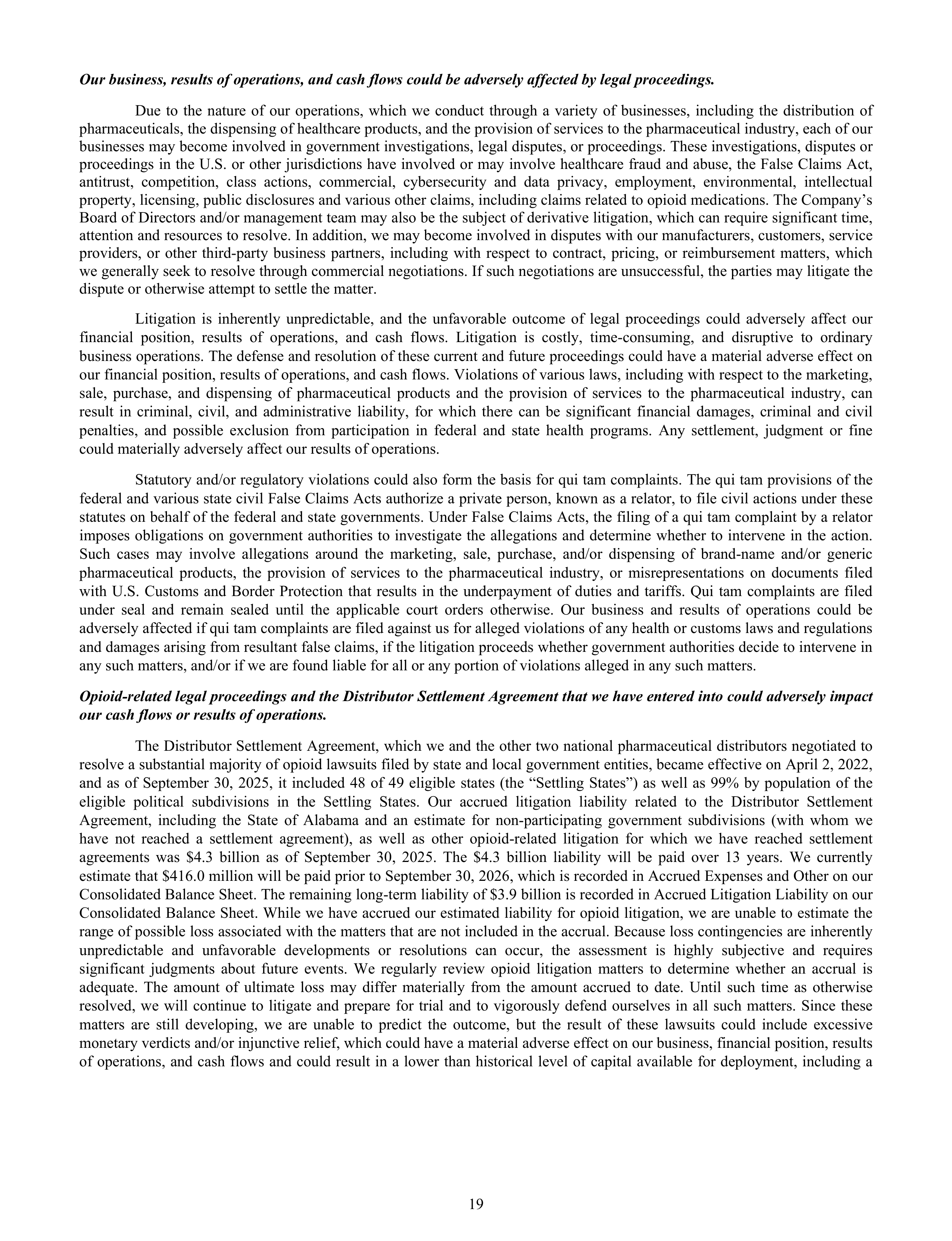 Cencora Annual Report — page 41