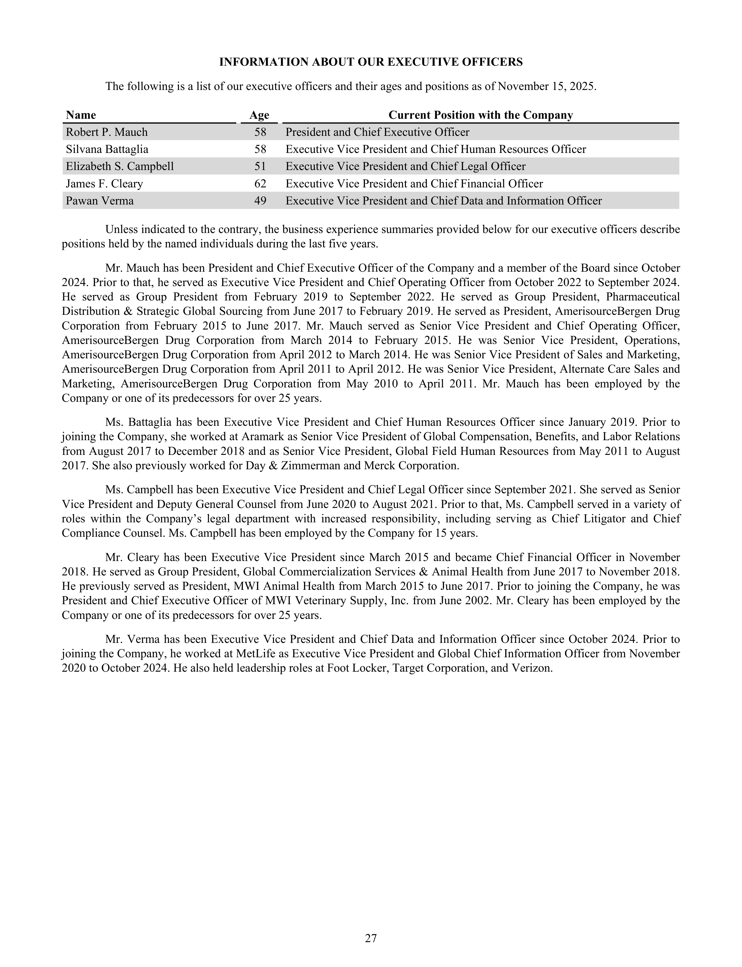 Cencora Annual Report — page 49