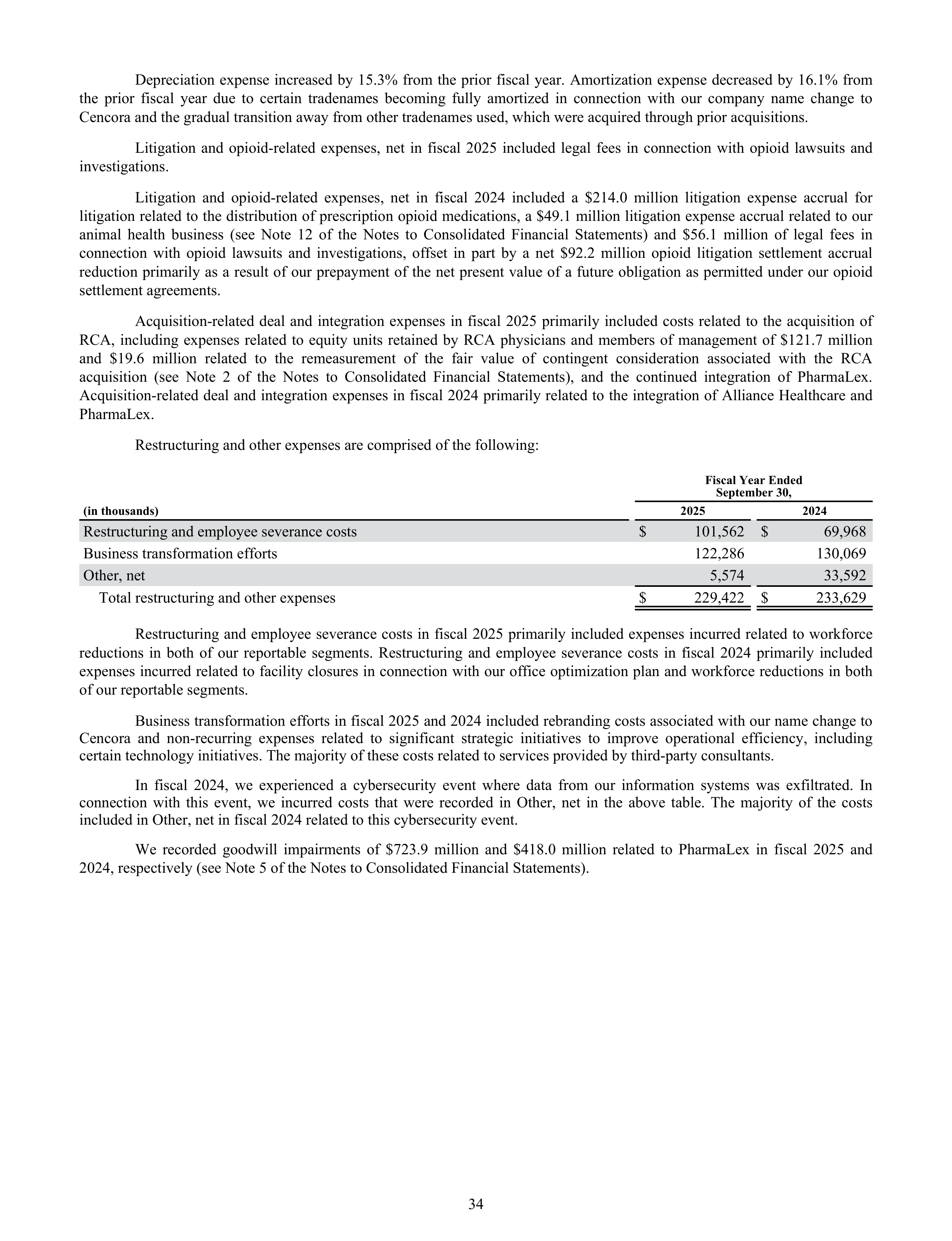 Cencora Annual Report — page 56