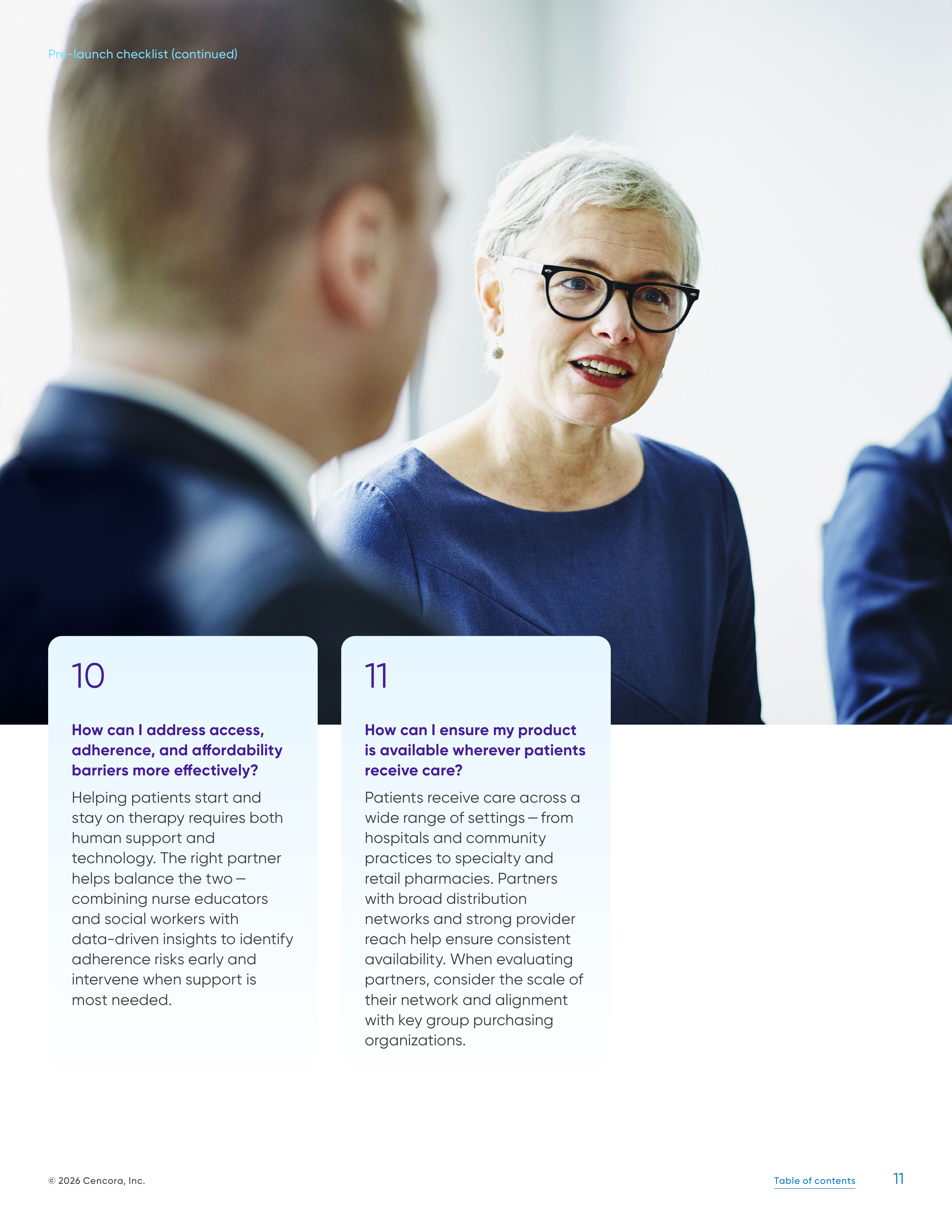 Cencora The Essential Guide to Drug Commercialization — page 11