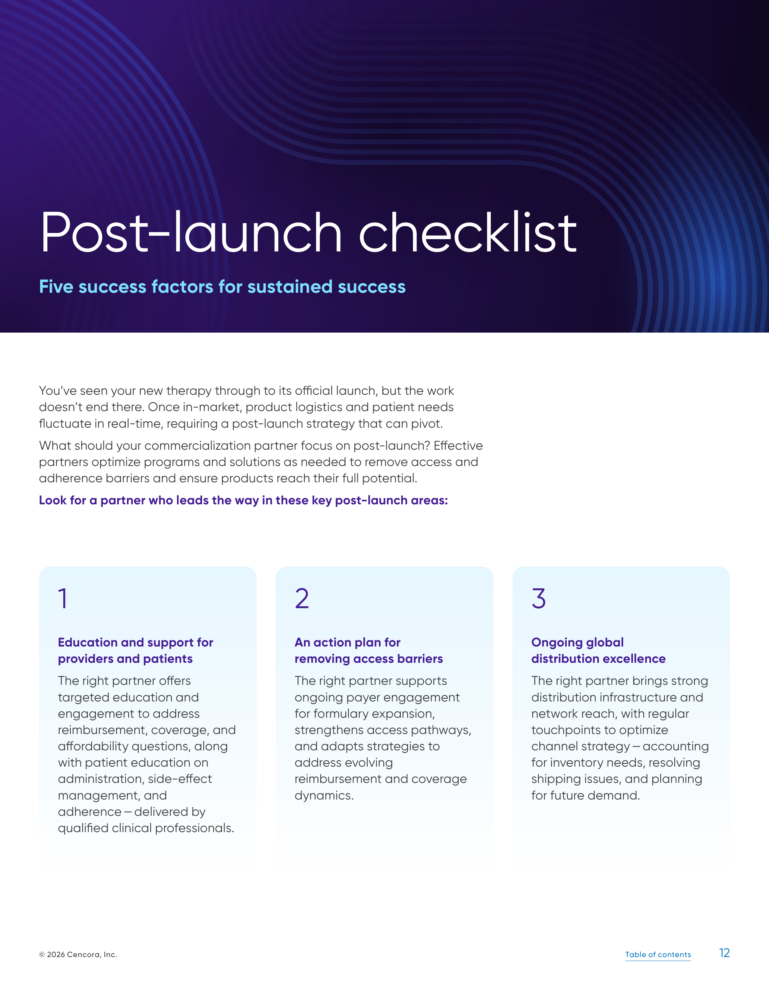 Cencora The Essential Guide to Drug Commercialization — page 12