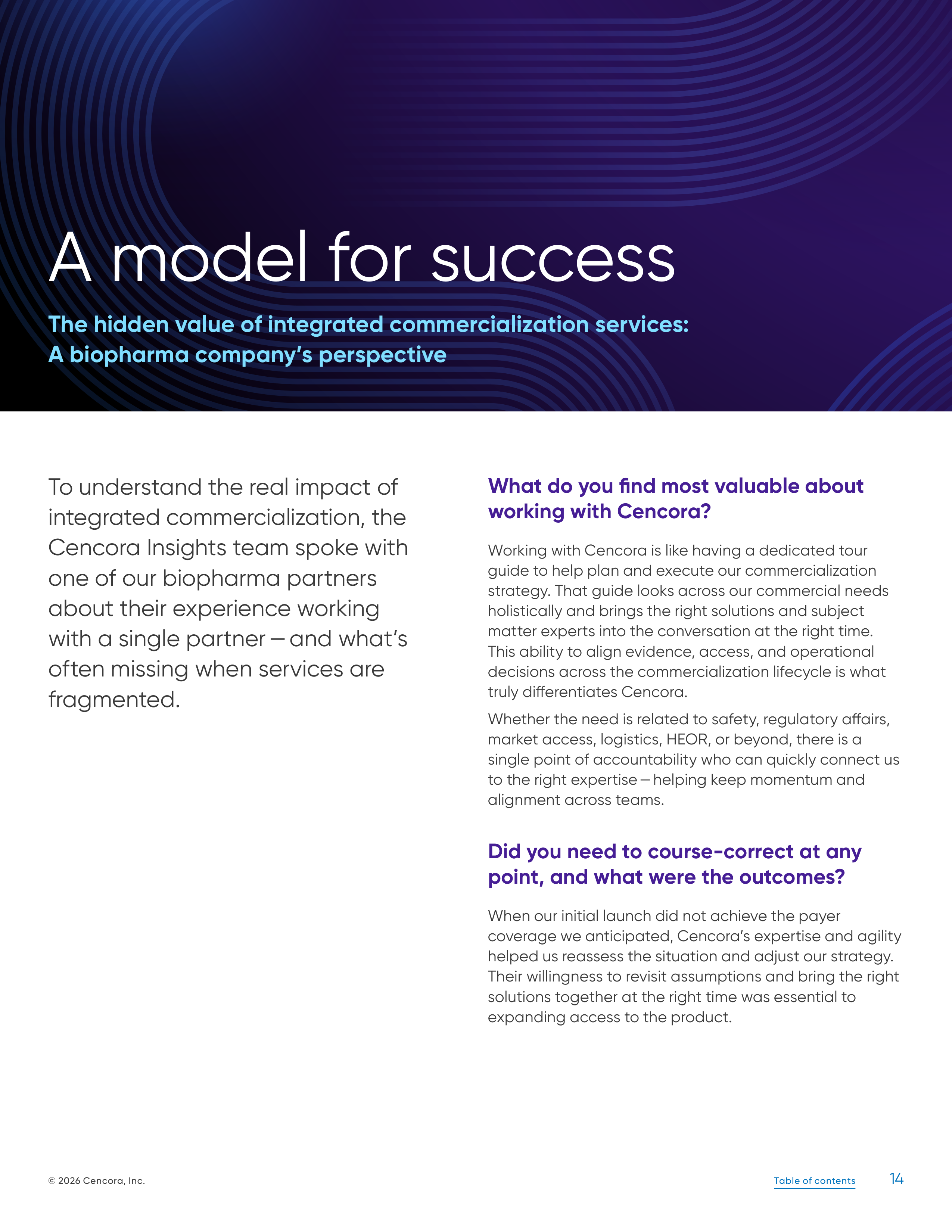 Cencora The Essential Guide to Drug Commercialization — page 14