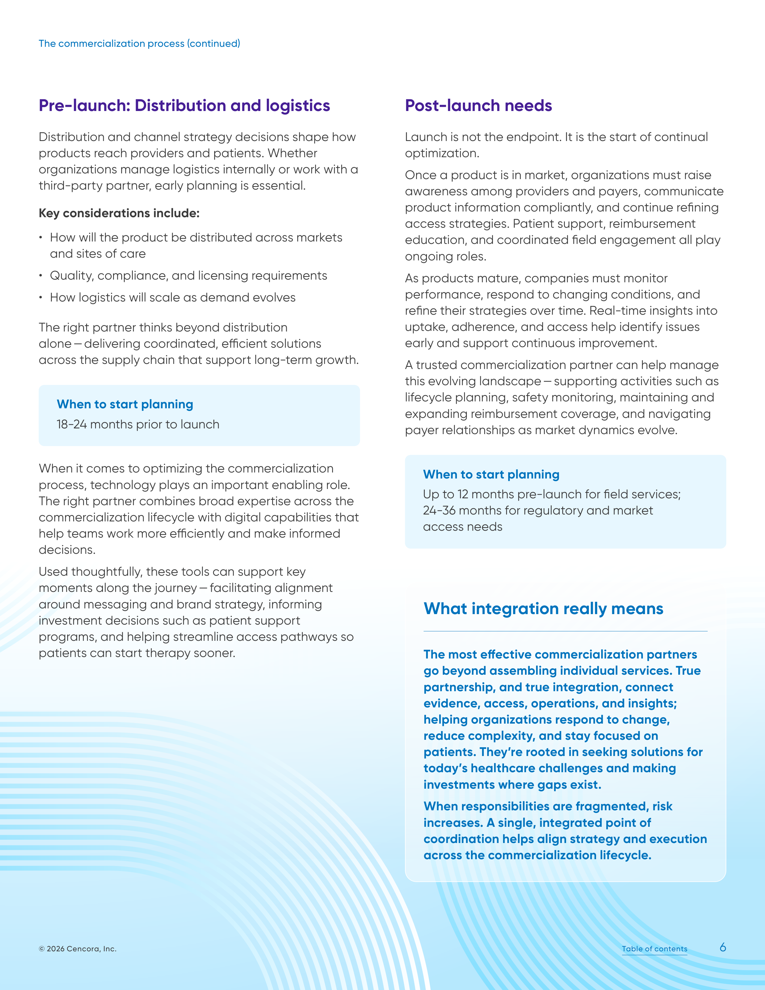 Cencora The Essential Guide to Drug Commercialization — page 6