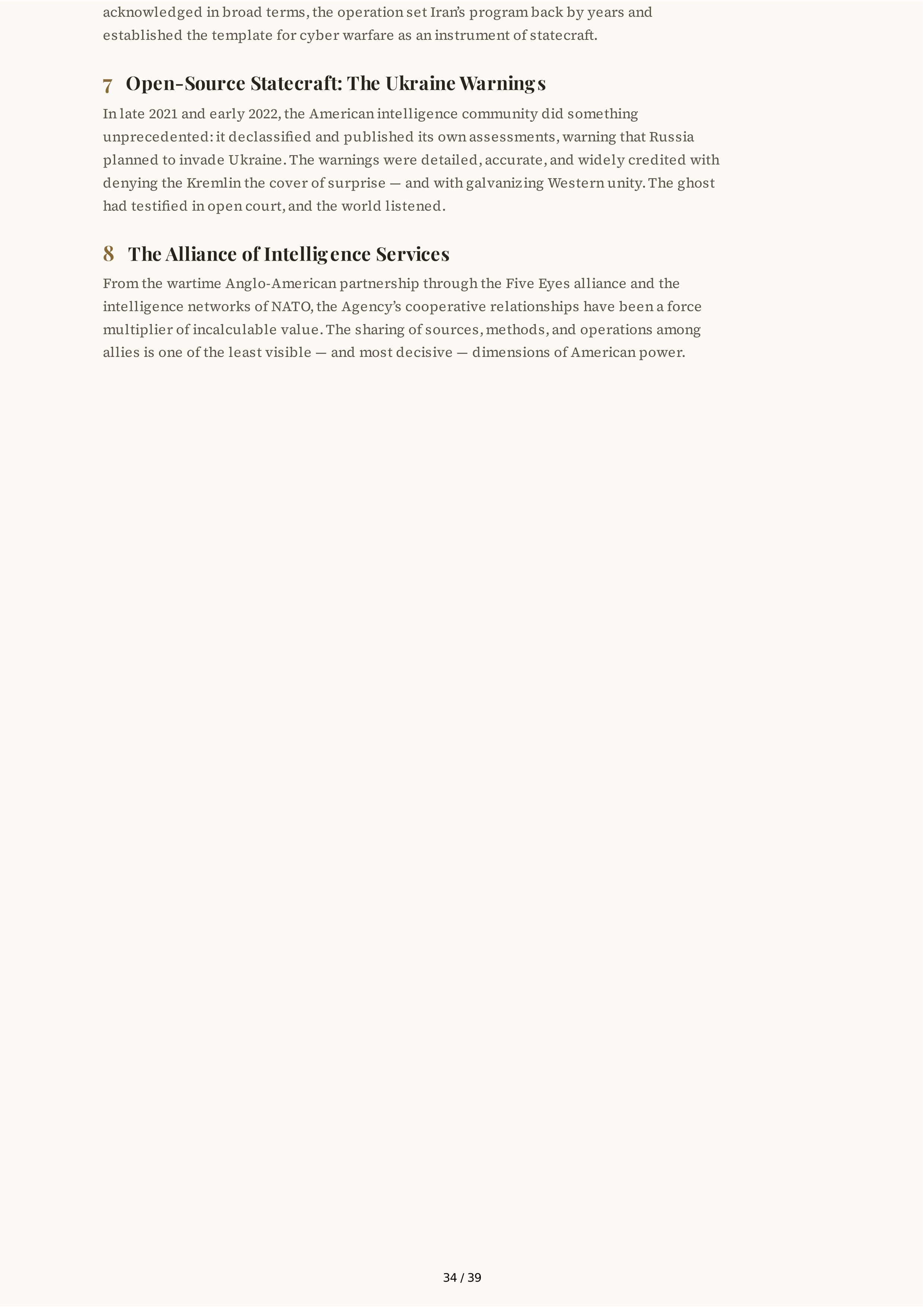 Central Intelligence Agency (CIA) The Ghost Biography — page 34