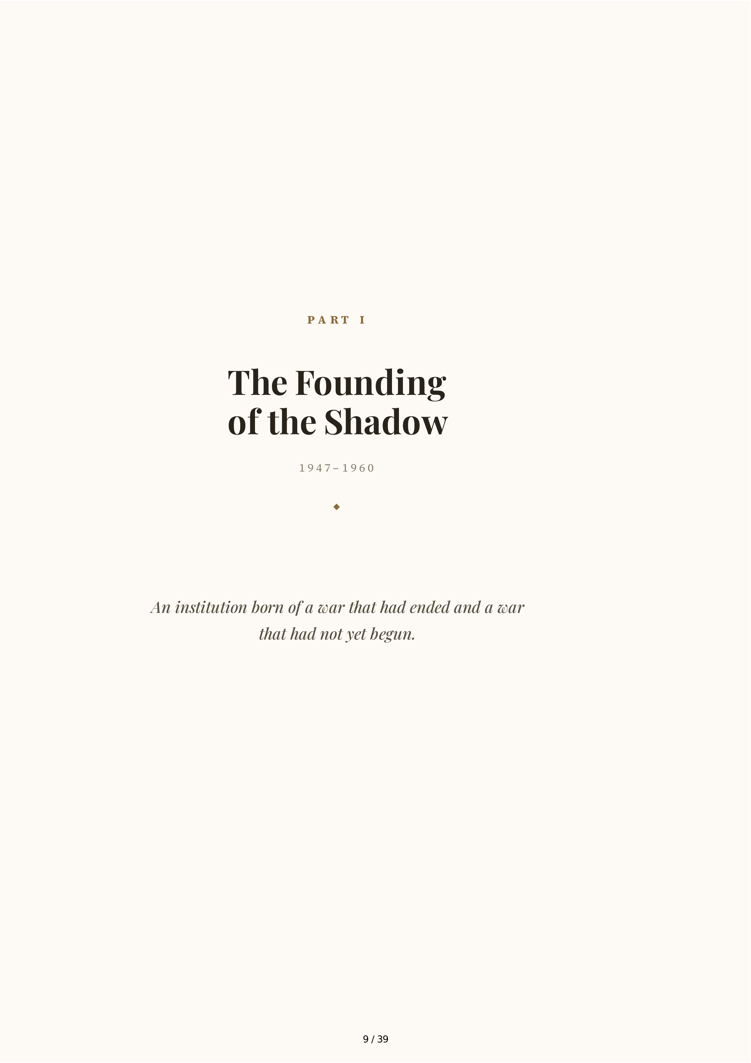 Central Intelligence Agency (CIA) The Ghost Biography — page 9