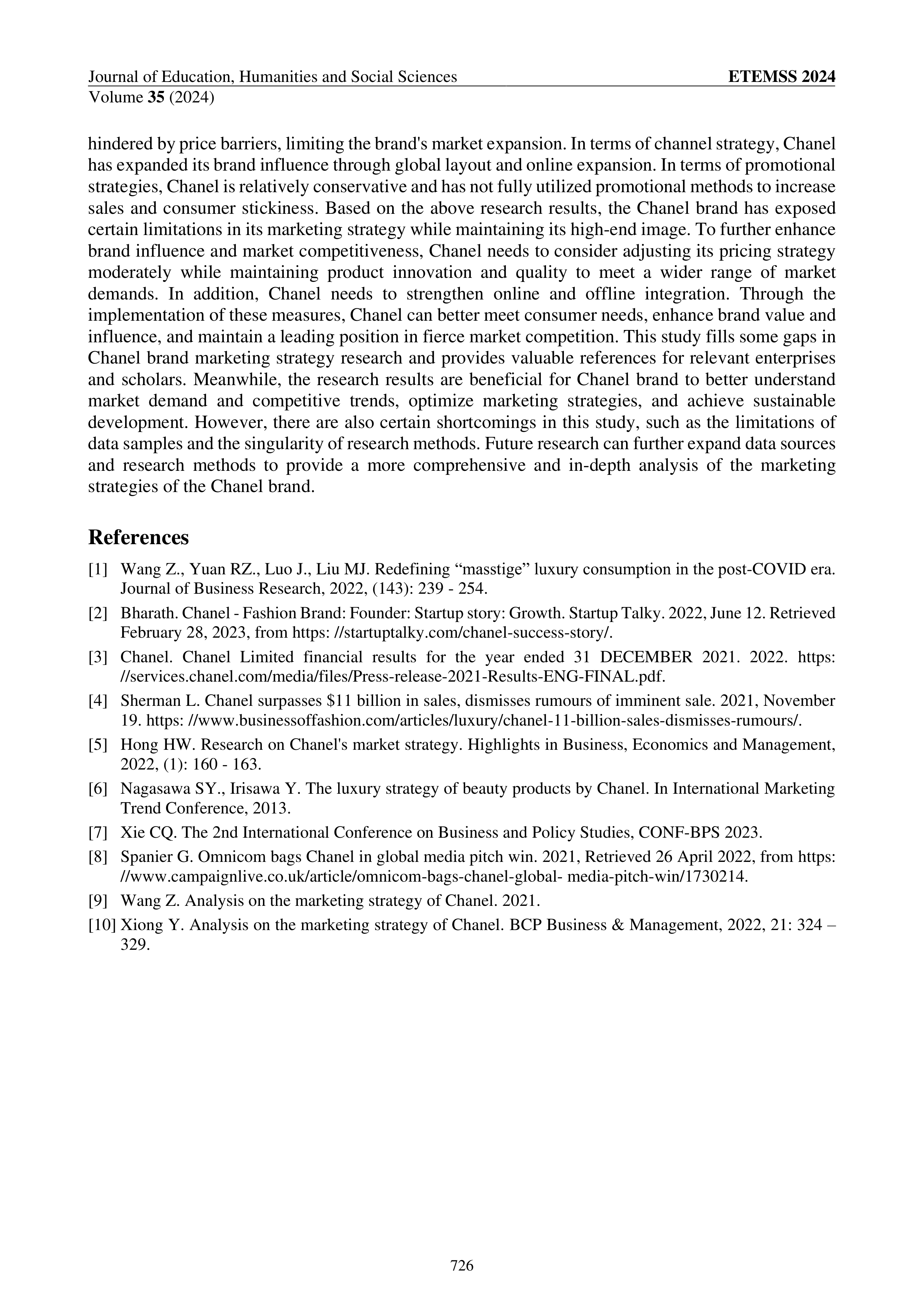 Chanel Case Study — page 5