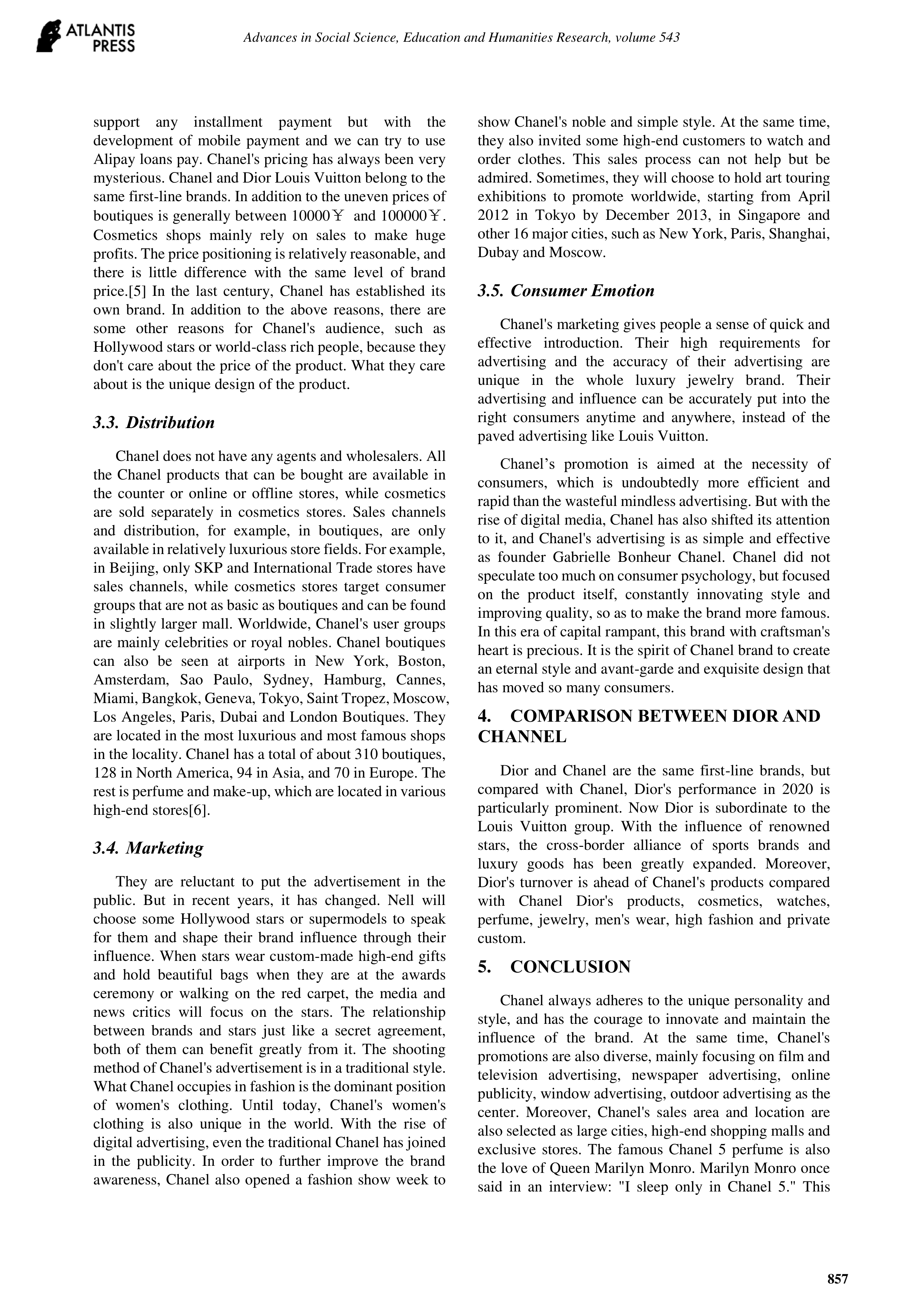 Chanel Marketing Strategy — page 3
