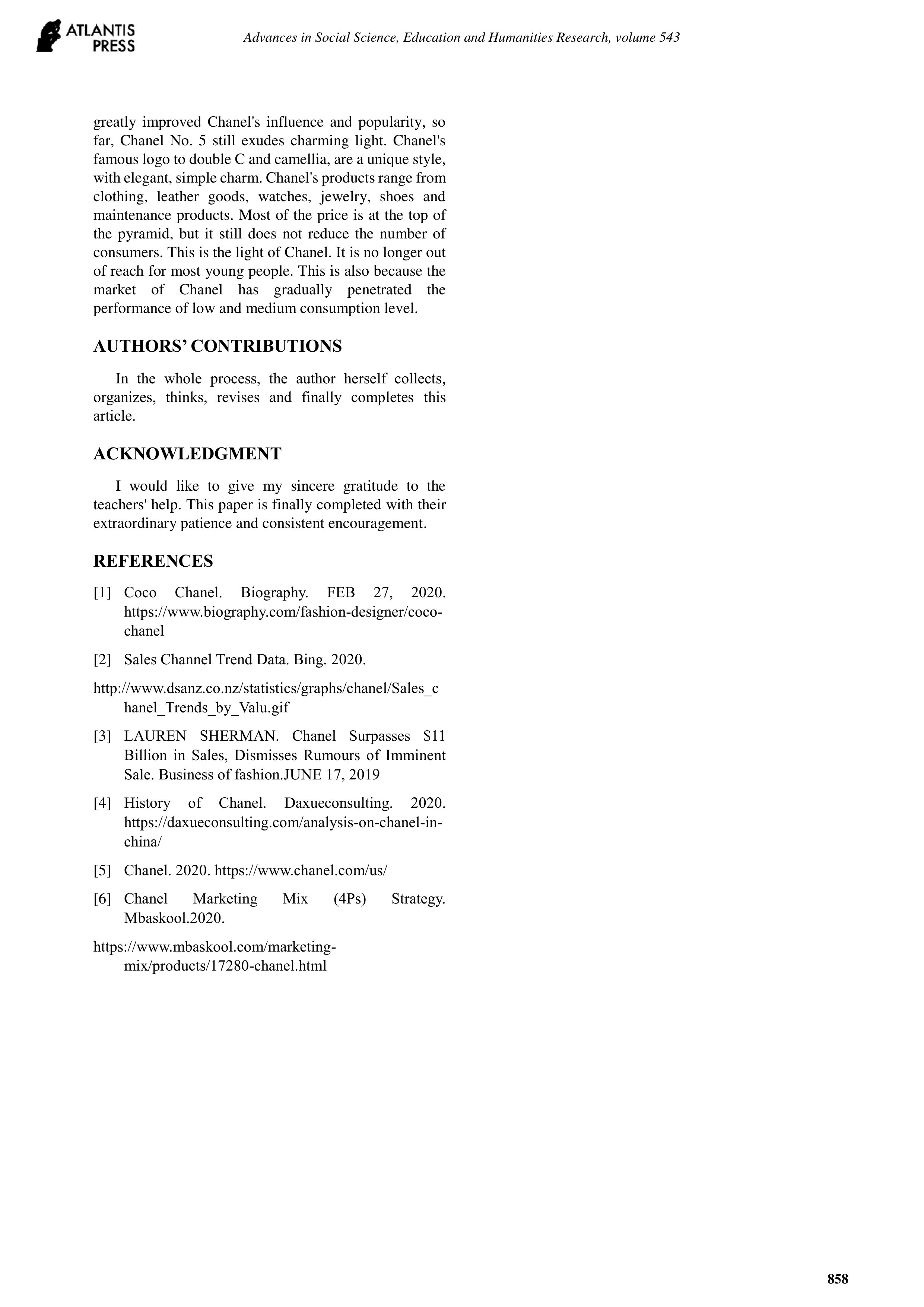 Chanel Marketing Strategy — page 4