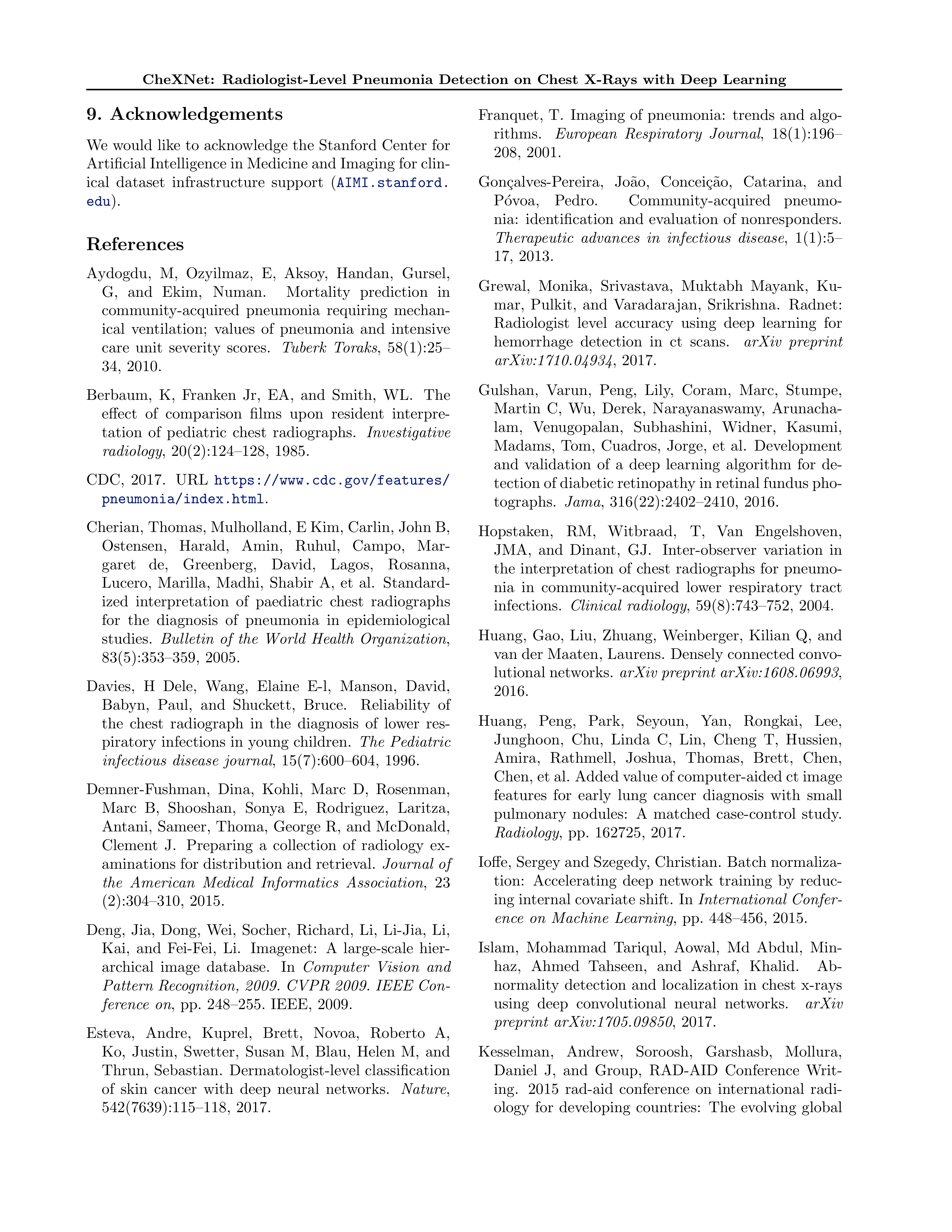 CheXNet Research Paper by Stanford University — page 6