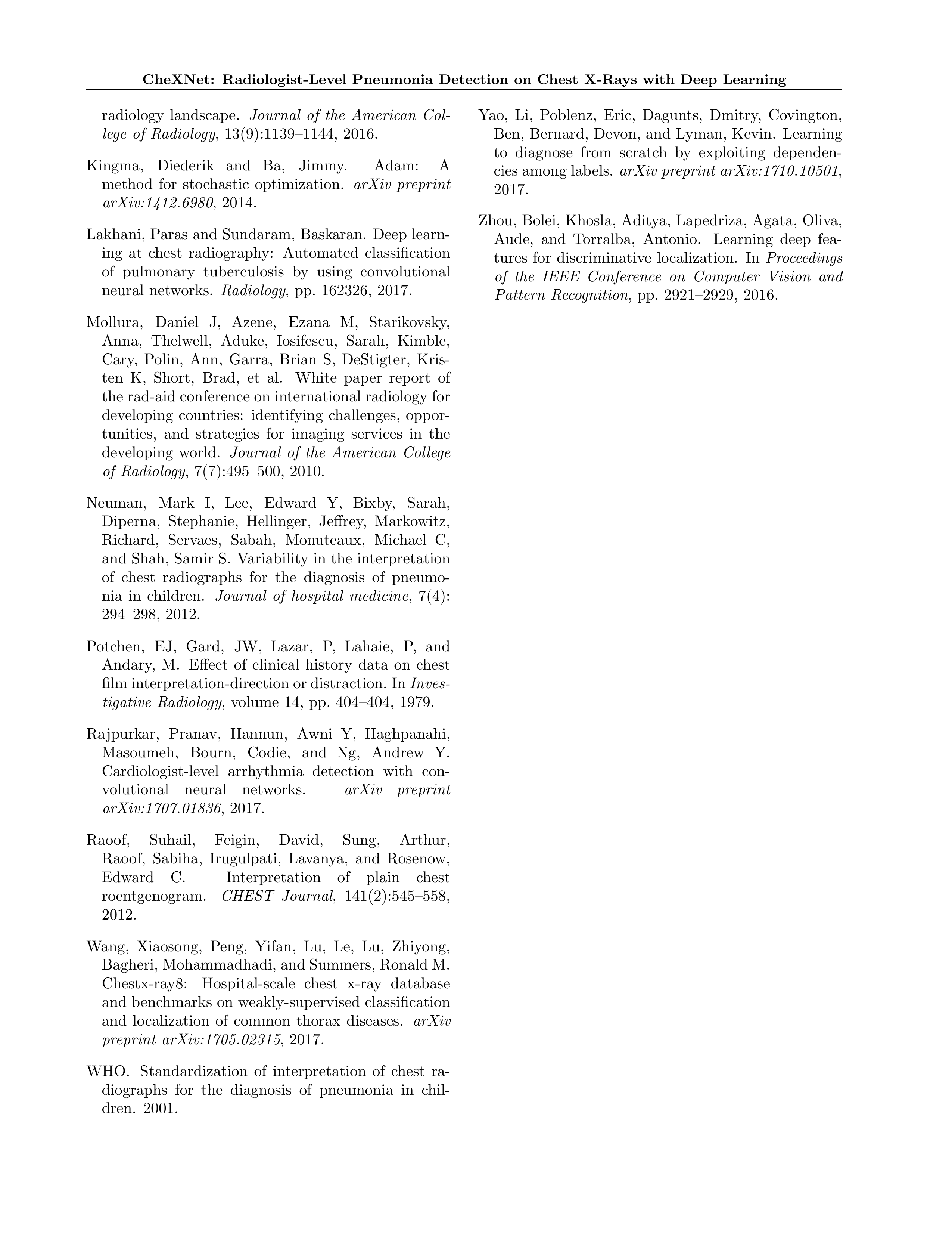 CheXNet Research Paper by Stanford University — page 7