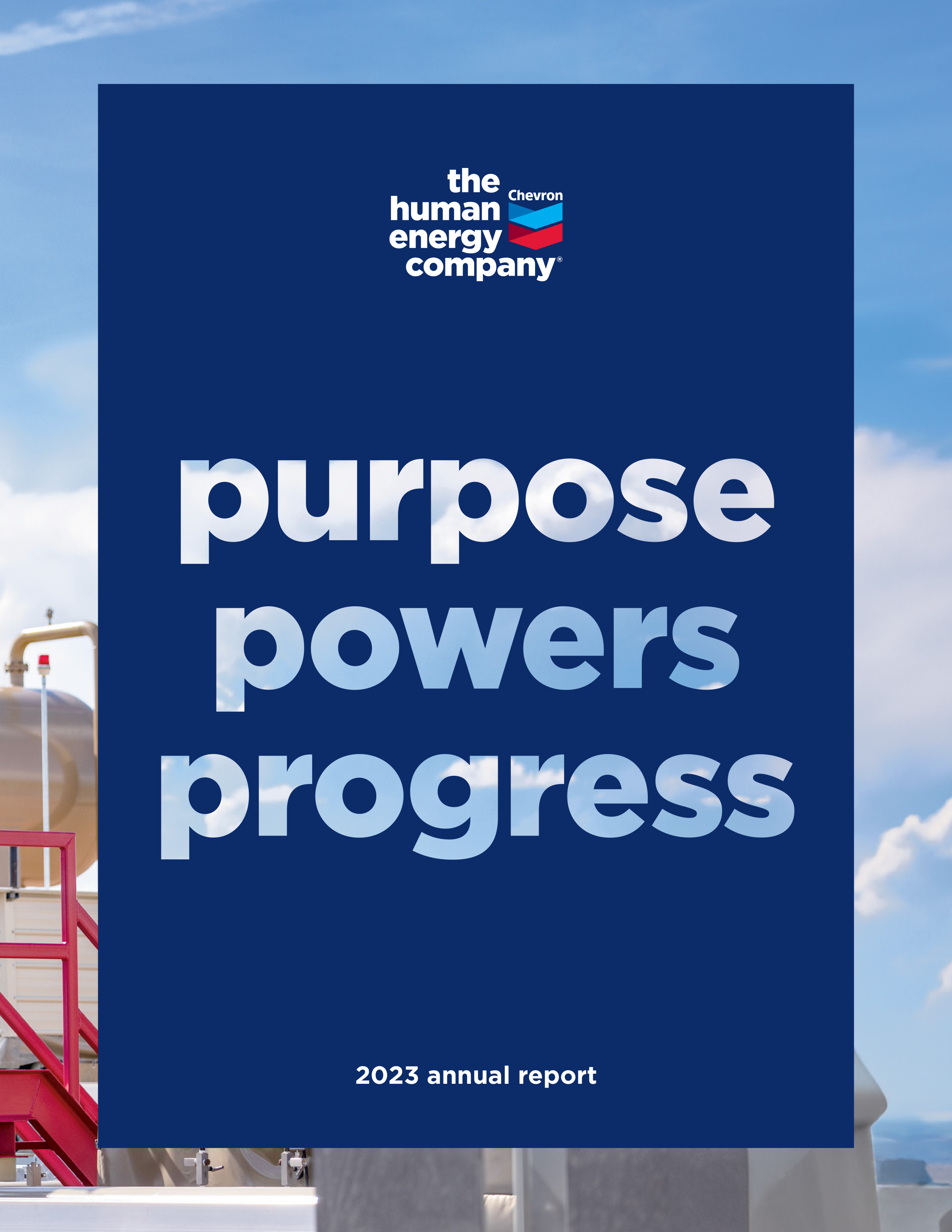 Chevron Annual Report — page 1